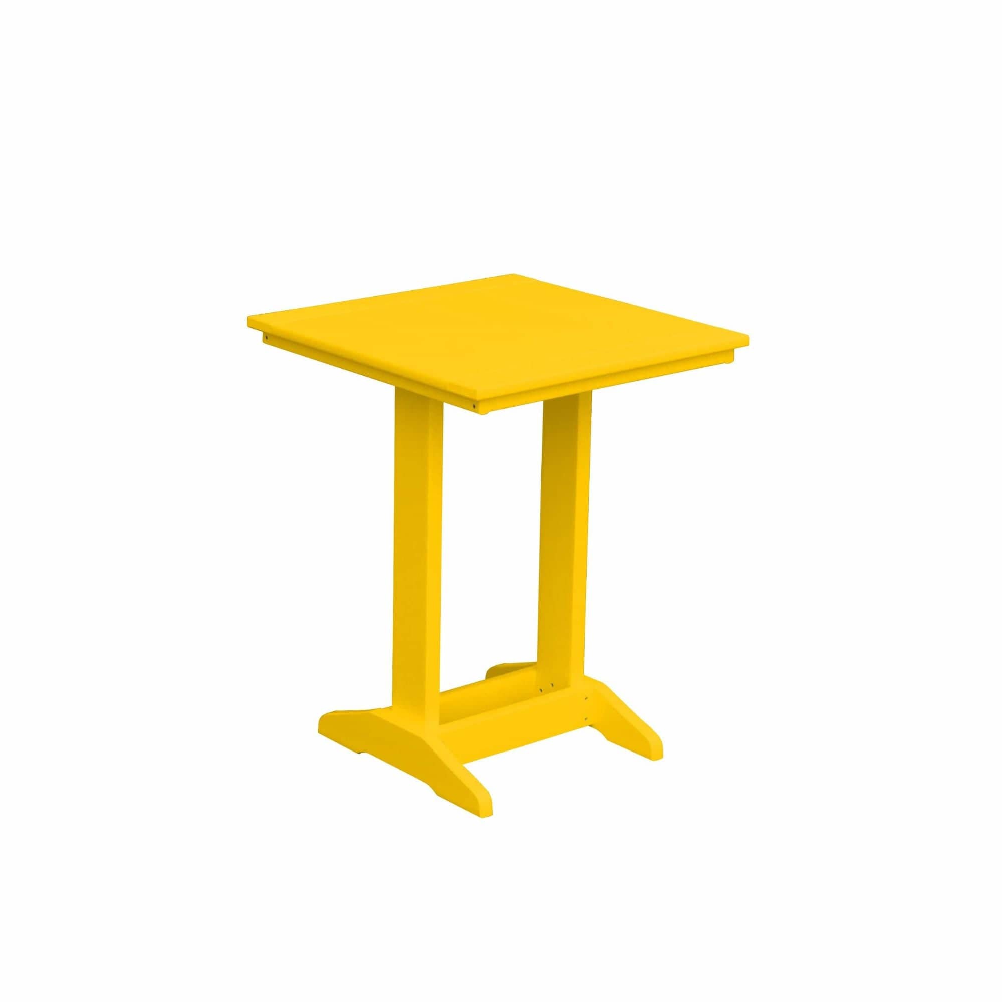 Keystone Amish Co. Poly Lumber Square Counter Height Side Table