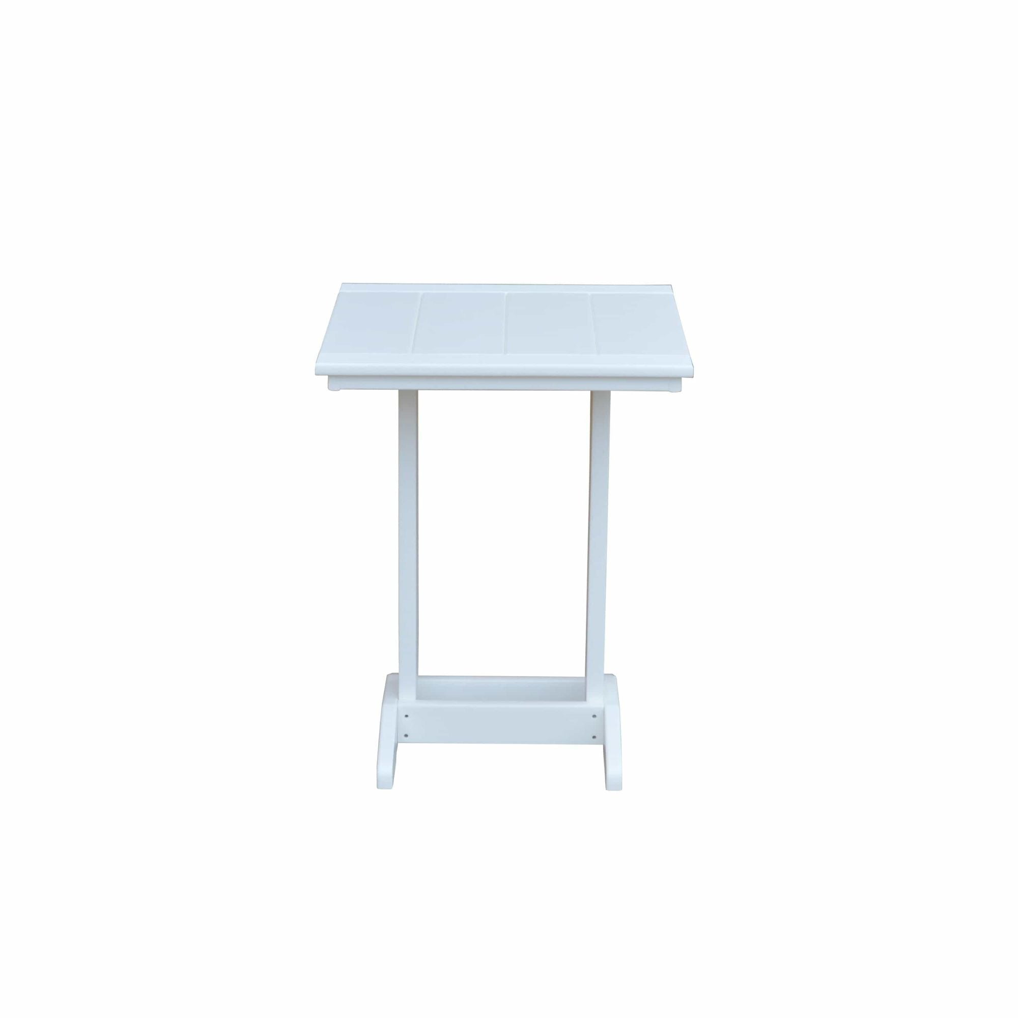 Keystone Amish Co. Poly Lumber Square Counter Height Side Table