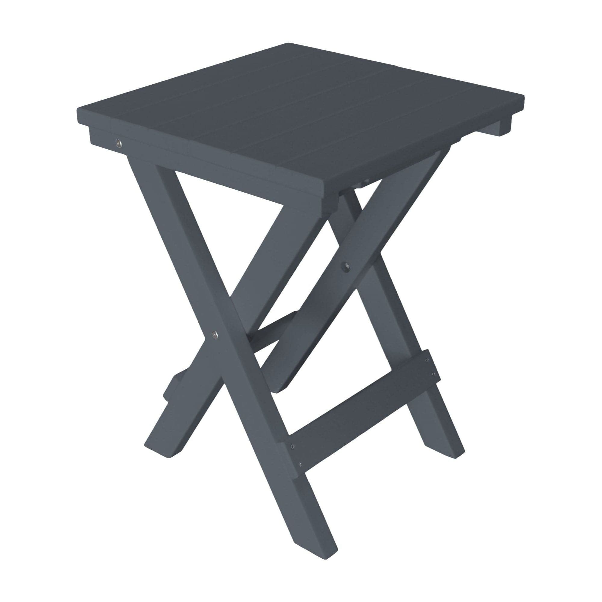 Keystone Amish Co. Square Poly Lumber Folding Bistro Table