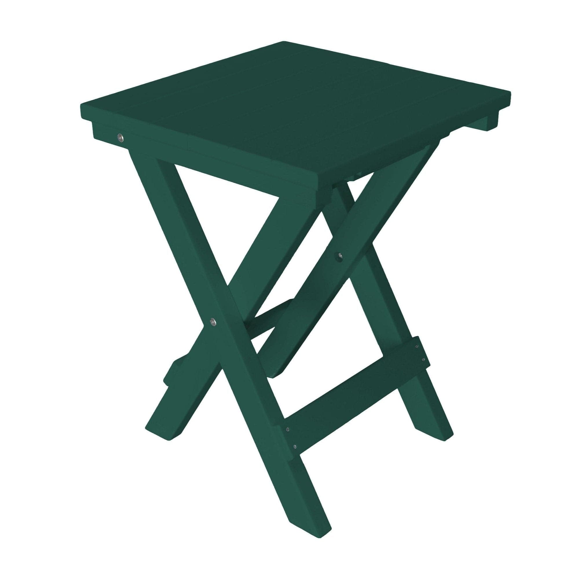 Keystone Amish Co. Square Poly Lumber Folding Bistro Table