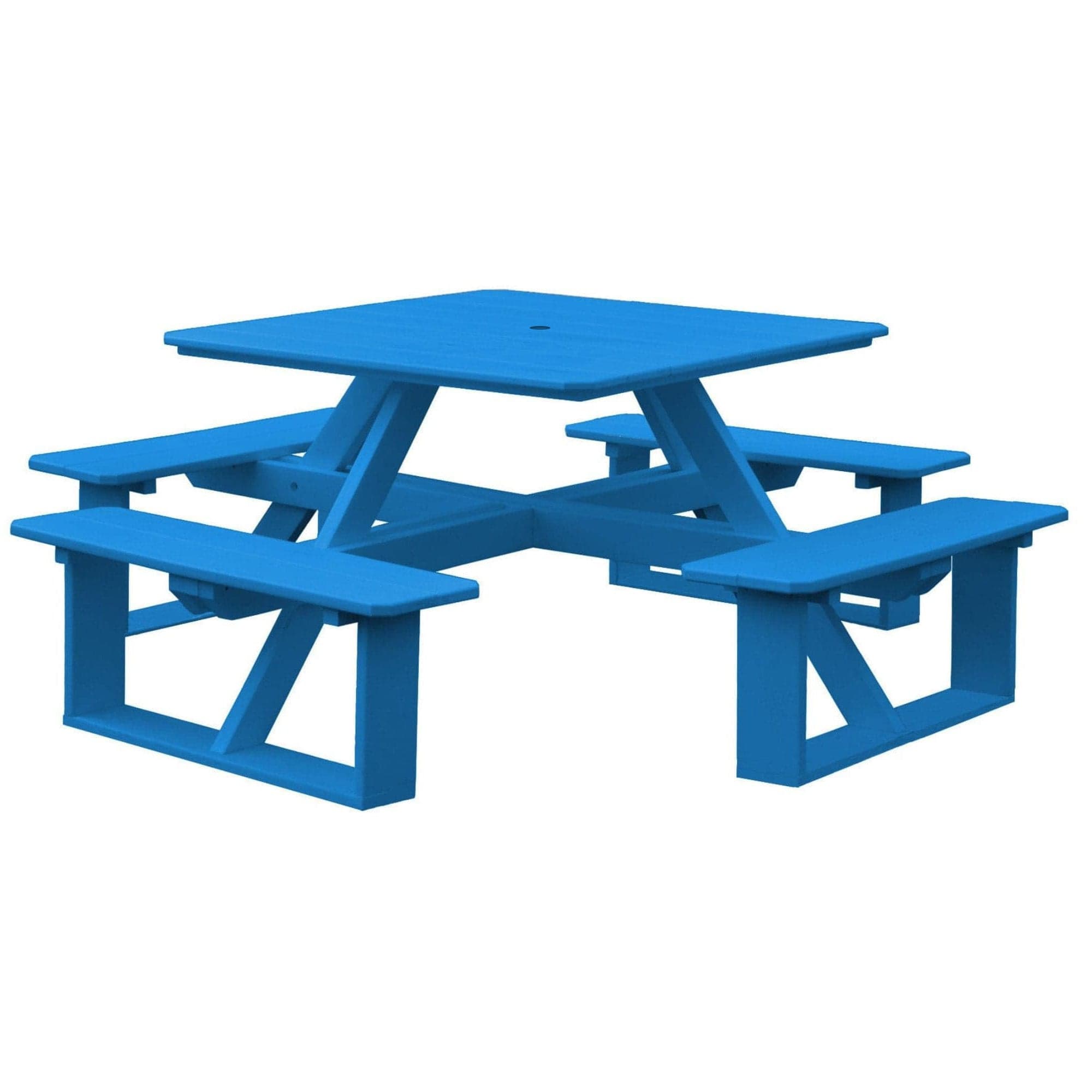 Keystone Amish Co. Square Walk-In Poly Picnic Table