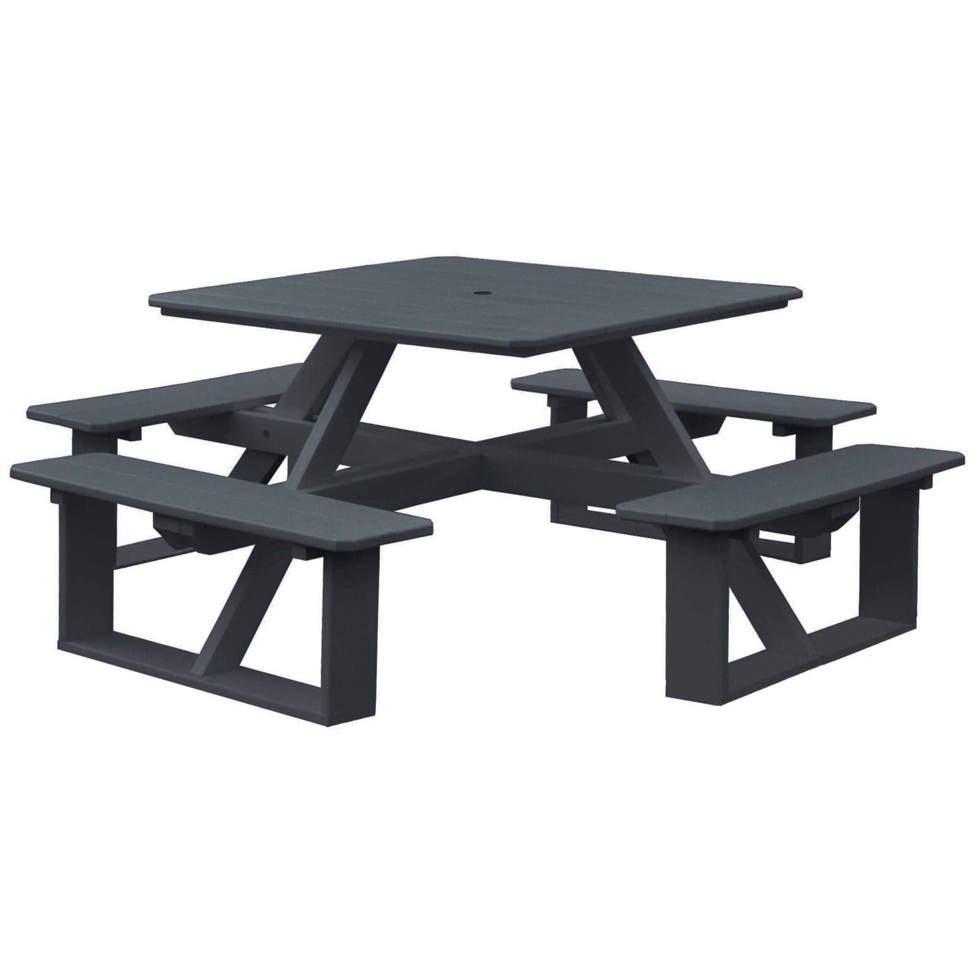 Keystone Amish Co. Square Walk-In Poly Picnic Table