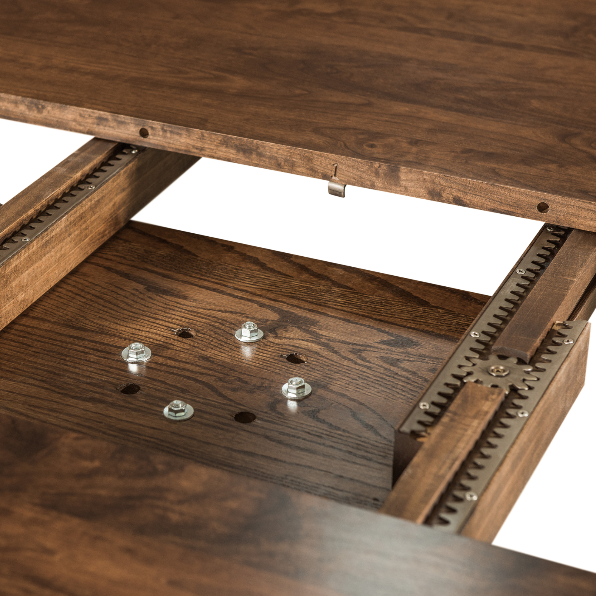 Hoosier Timbercraft Miller Brown Maple Pub Table Leaf