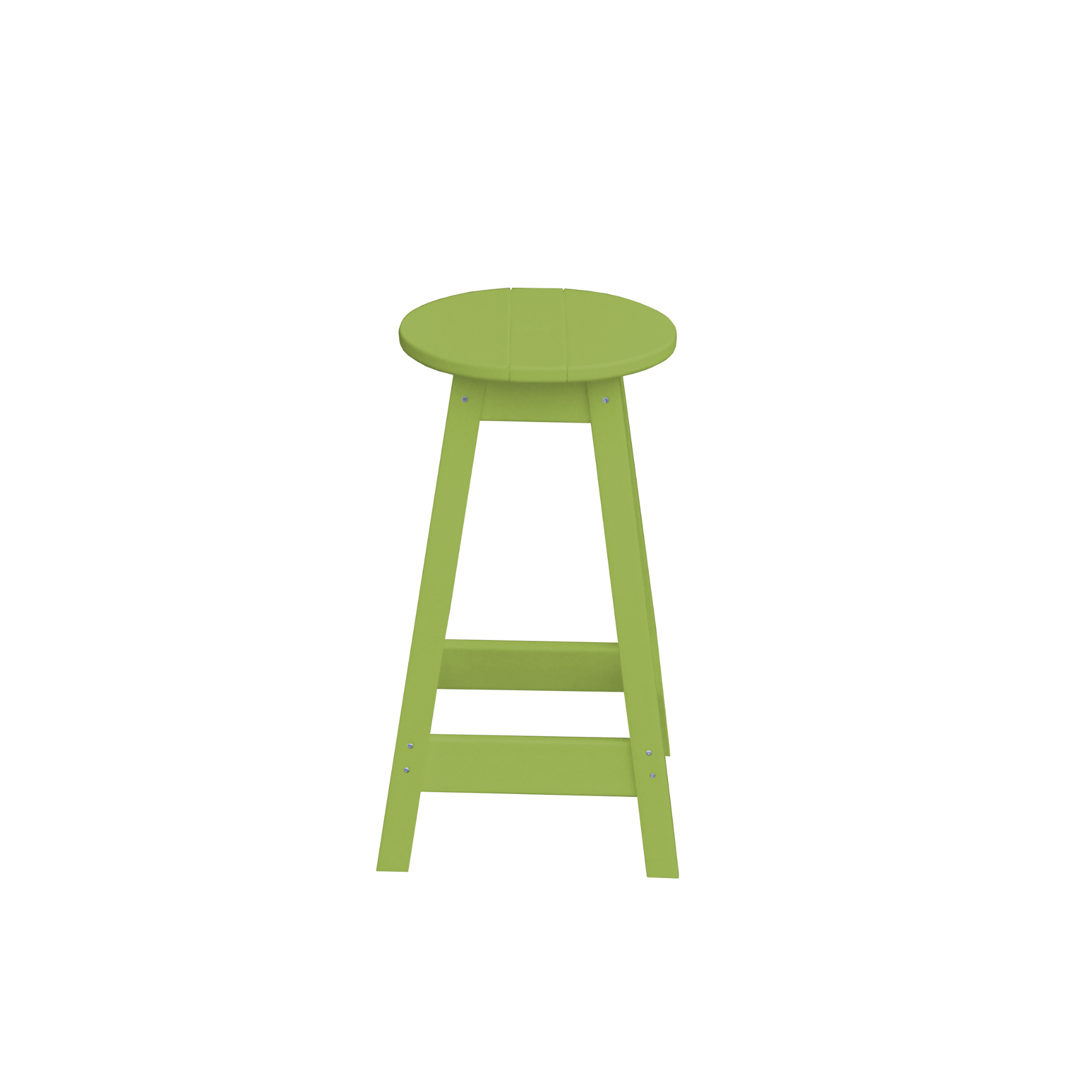 Keystone Amish Co. Poly Round Counter Height Outdoor Stool