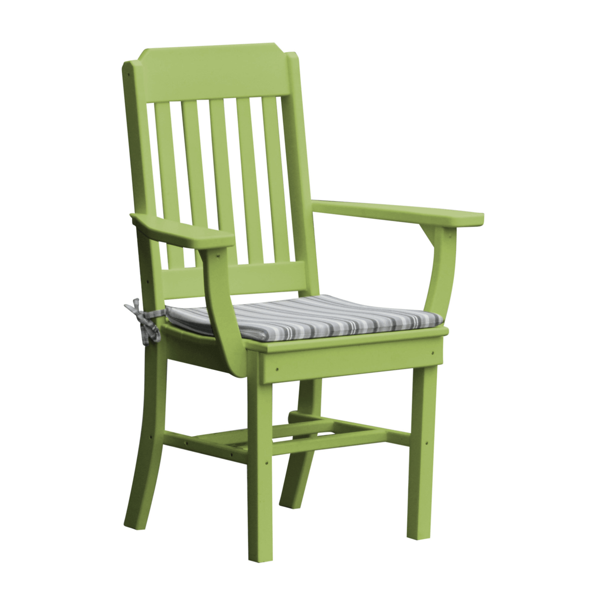 Keystone Amish Co. Traditional Poly Composite Dining Chair with arms