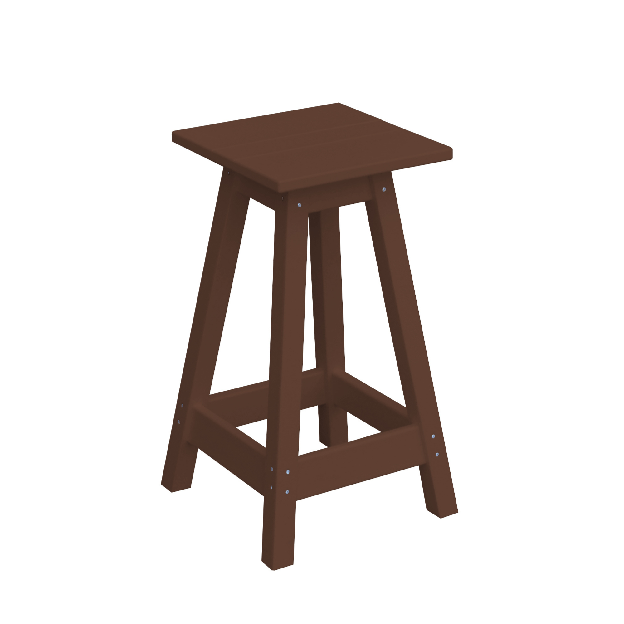 Keystone Amish Co. Square Poly Outdoor Counter Stool