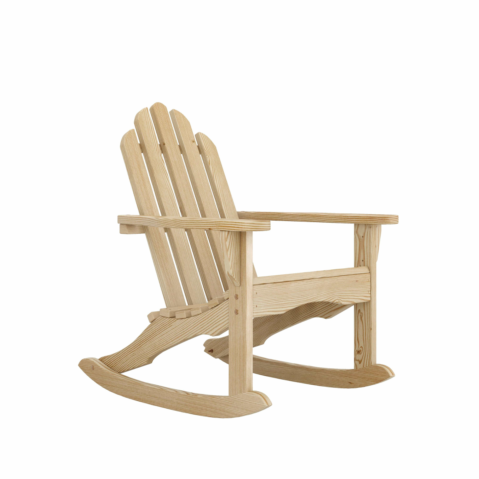 Amish Casual Adirondack Heavy Duty Rocking Chair