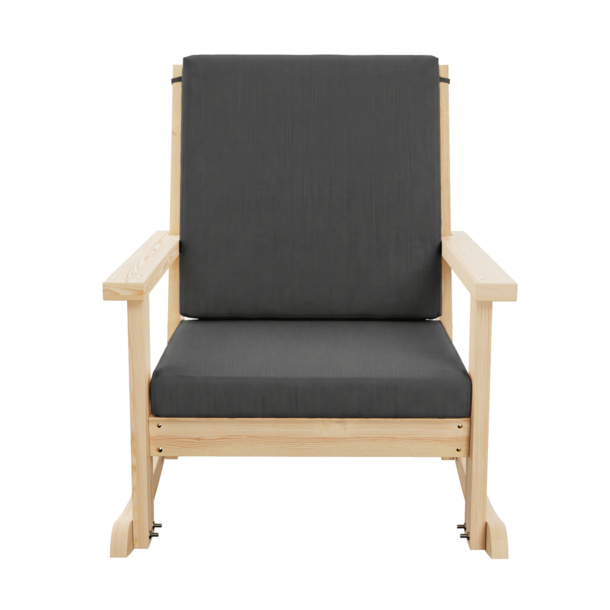 Amish Casual Deep Seated Rocking Chair with Cushion