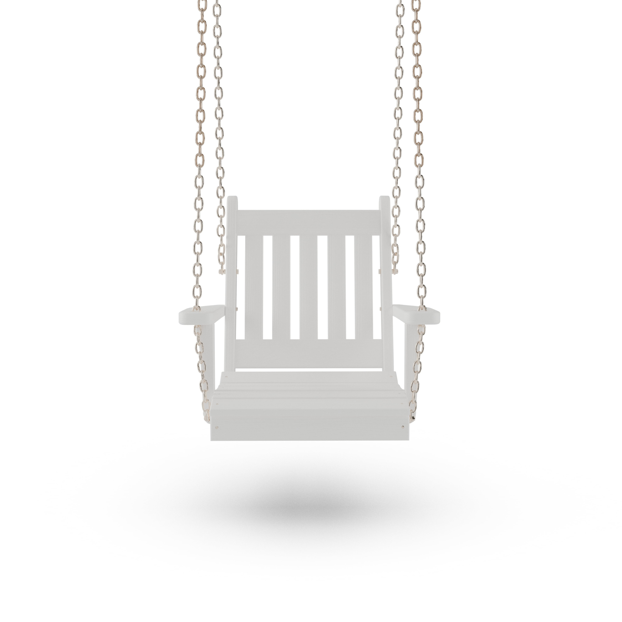Keystone Amish Co. Franklin Swing Chair, White