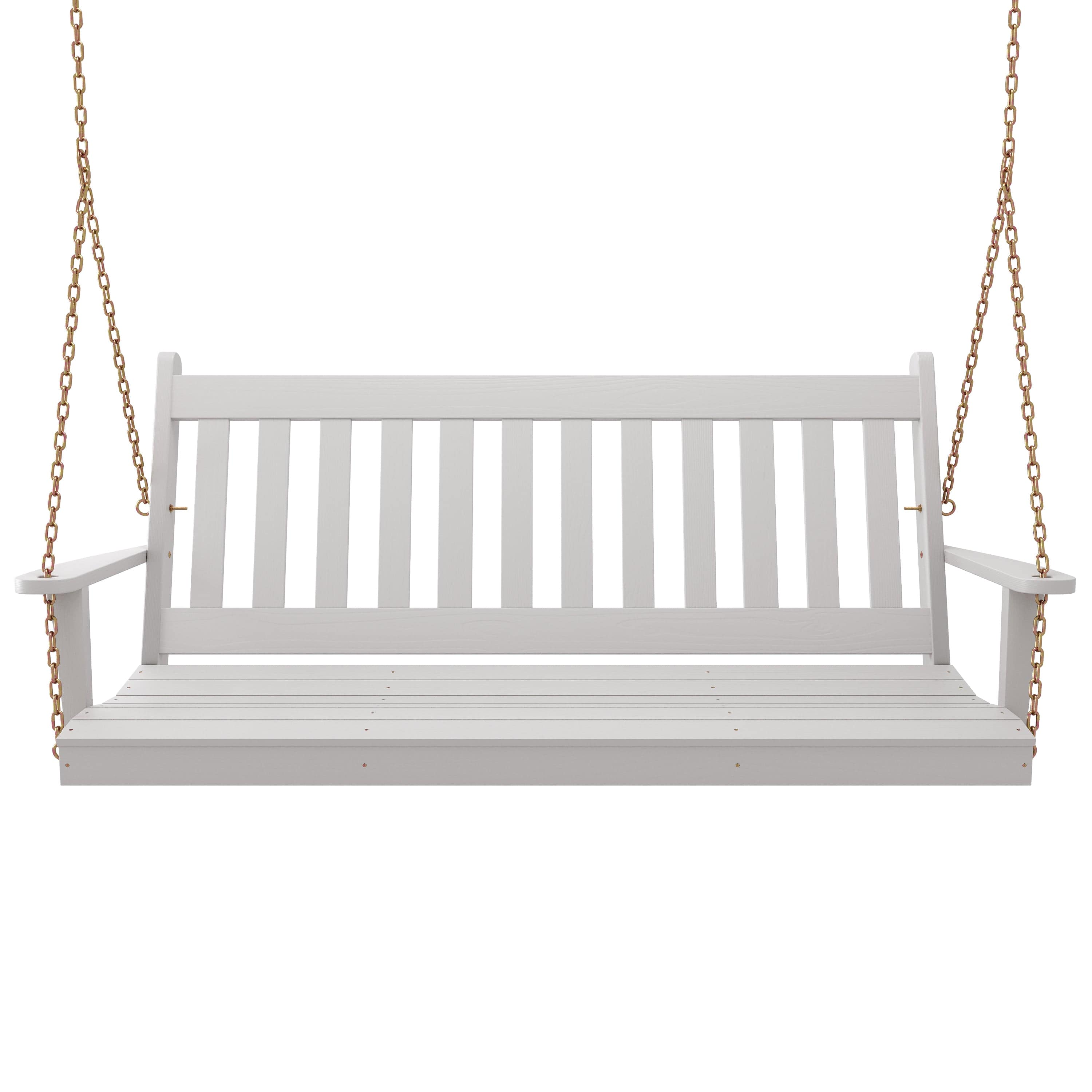 Keystone Amish Co. 5 Foot Franklin Porch Swing, White