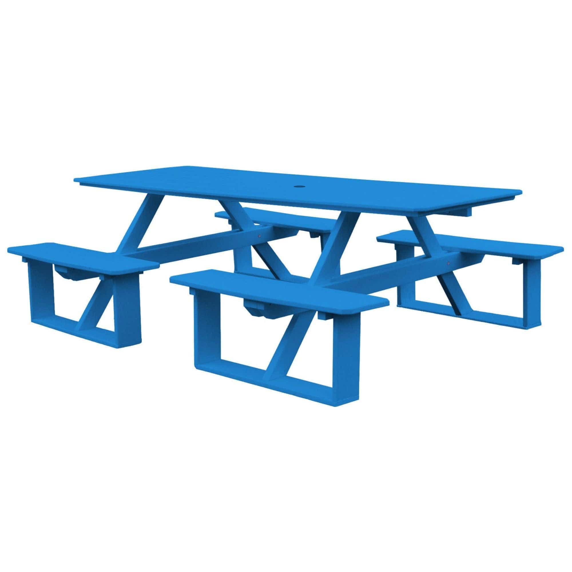 Keystone Amish Co. Traditional Walk-In Poly Lumber Picnic Table