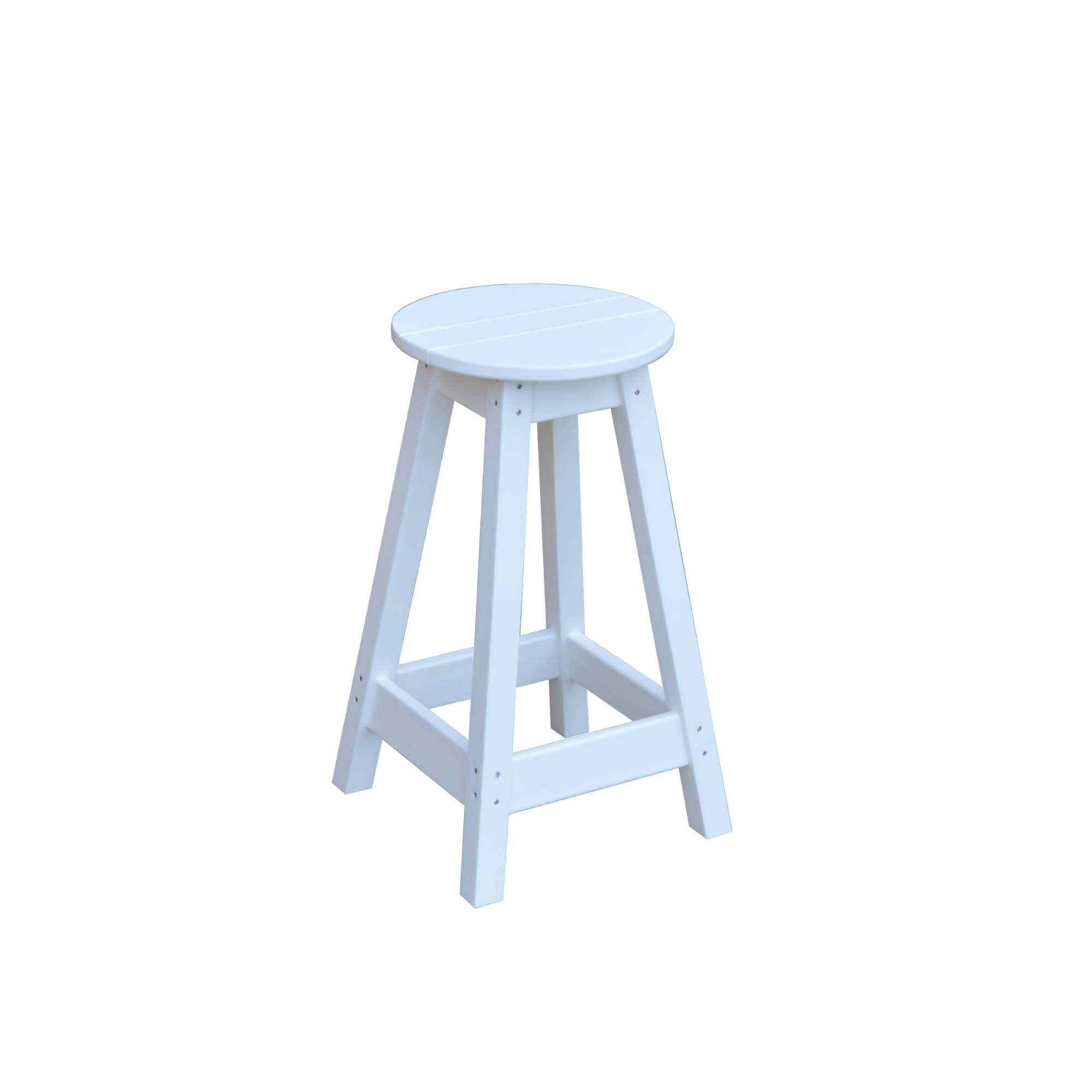 Keystone Amish Co. Poly Round Counter Height Outdoor Stool