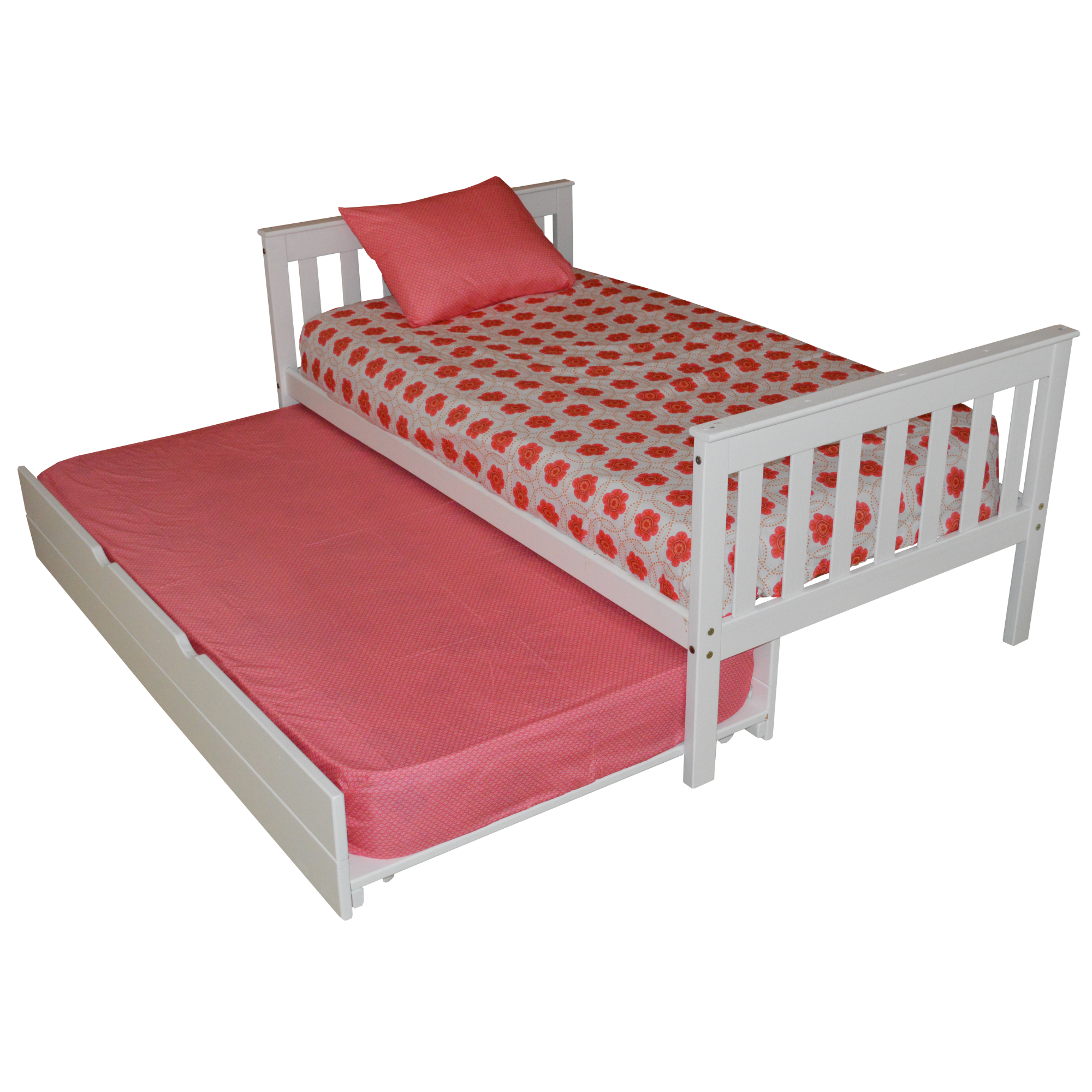 Versaloft Mission Amish Made Bed Frame with Trundle Unit