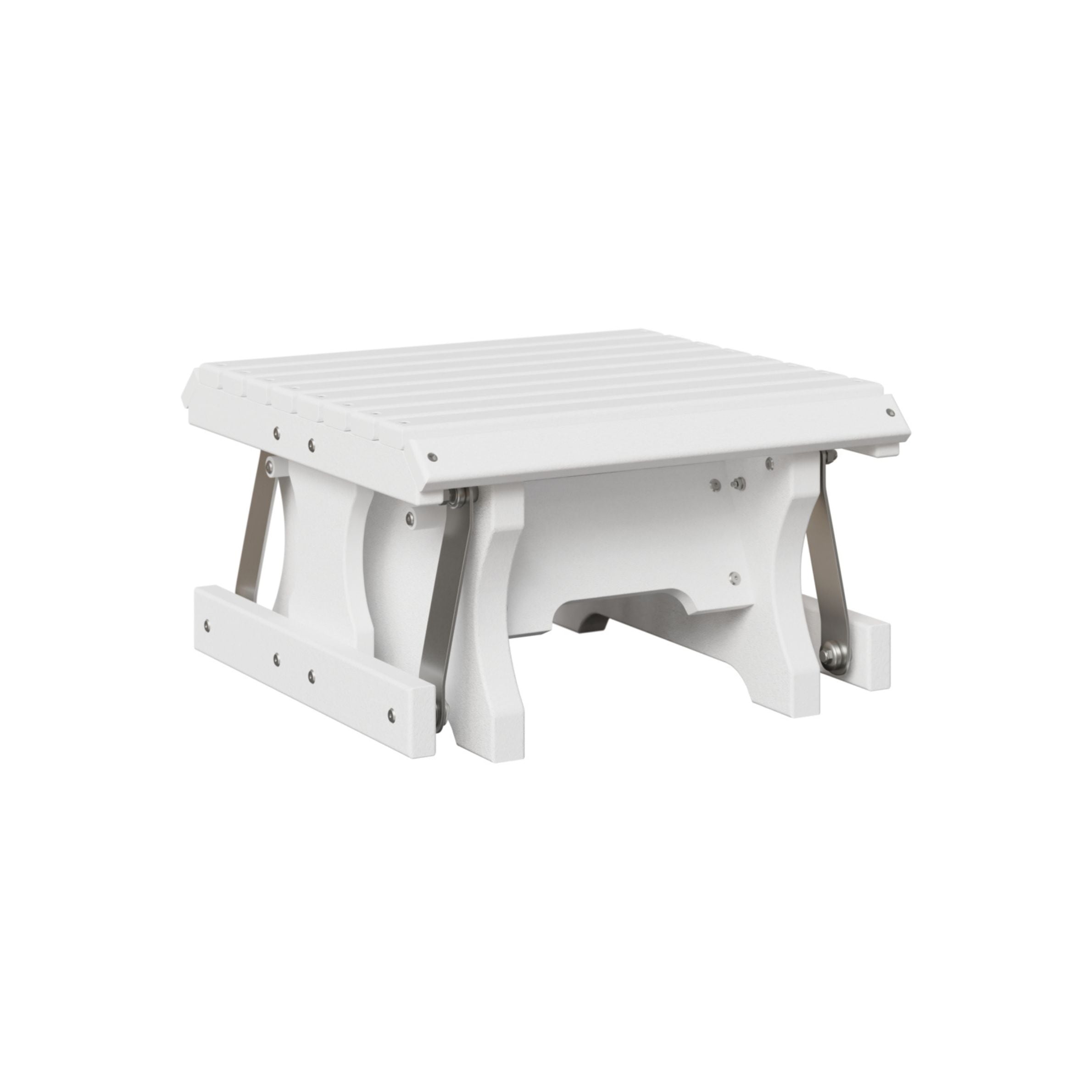 Berlin Gardens Outdoor Poly Lumber Gliding Footstool