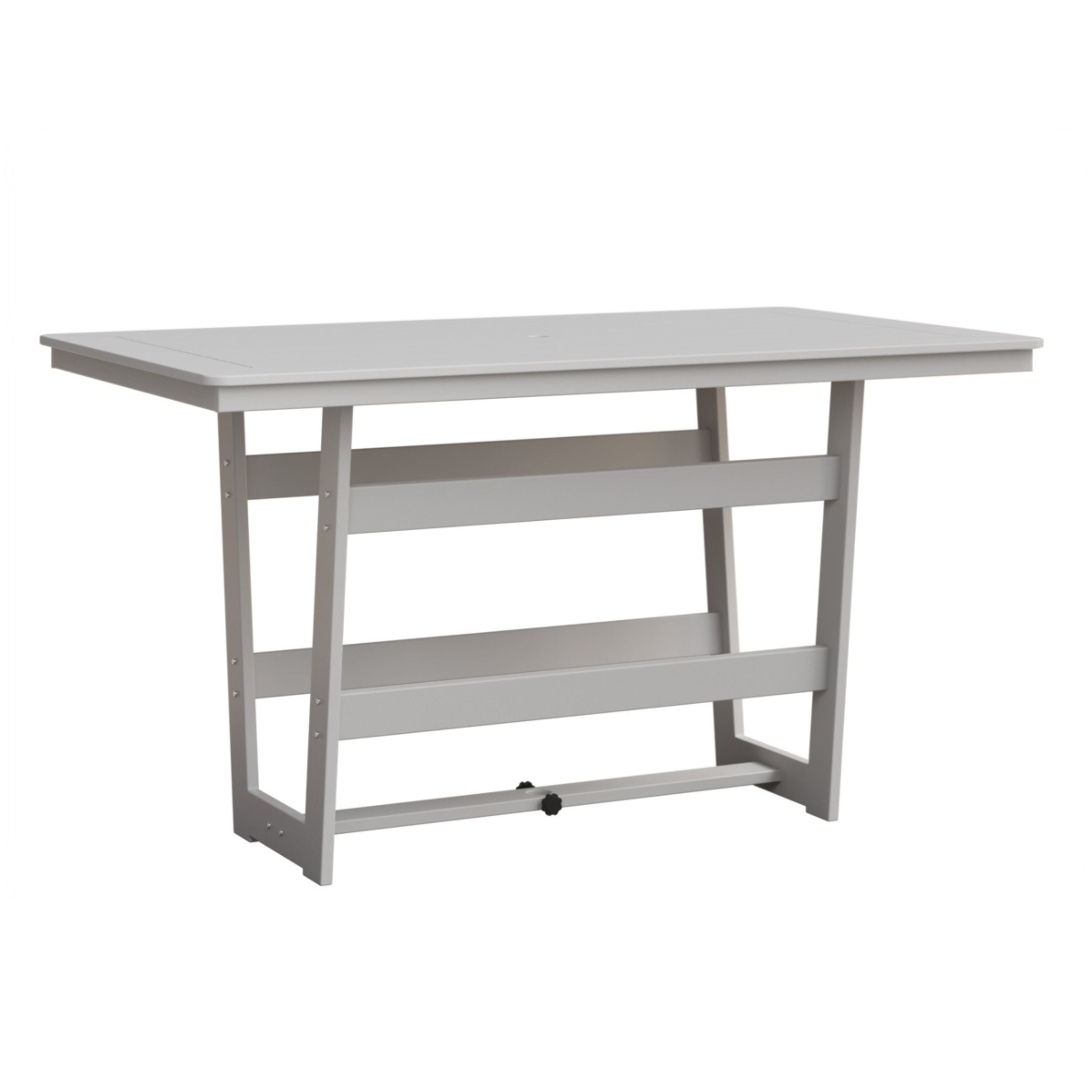 Berlin Gardens Hudson 70″ Outdoor Poly Lumber Rectangular Bar Table