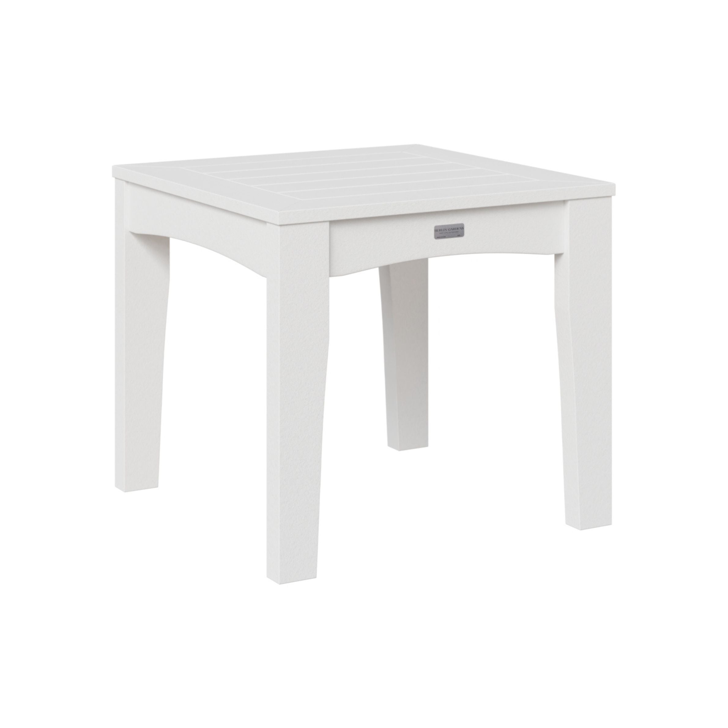 Berlin Gardens Classic Terrace Outdoor Poly Lumber End Table