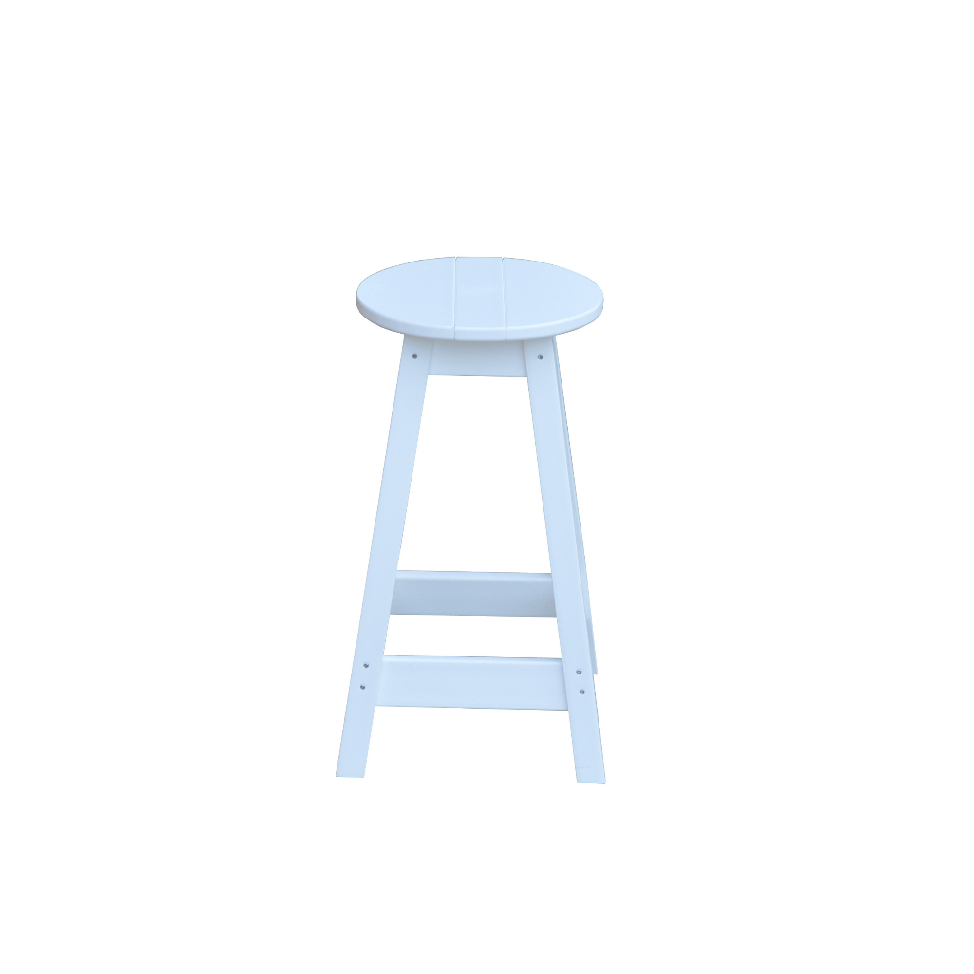 Keystone Amish Co. Poly Round Counter Height Outdoor Stool