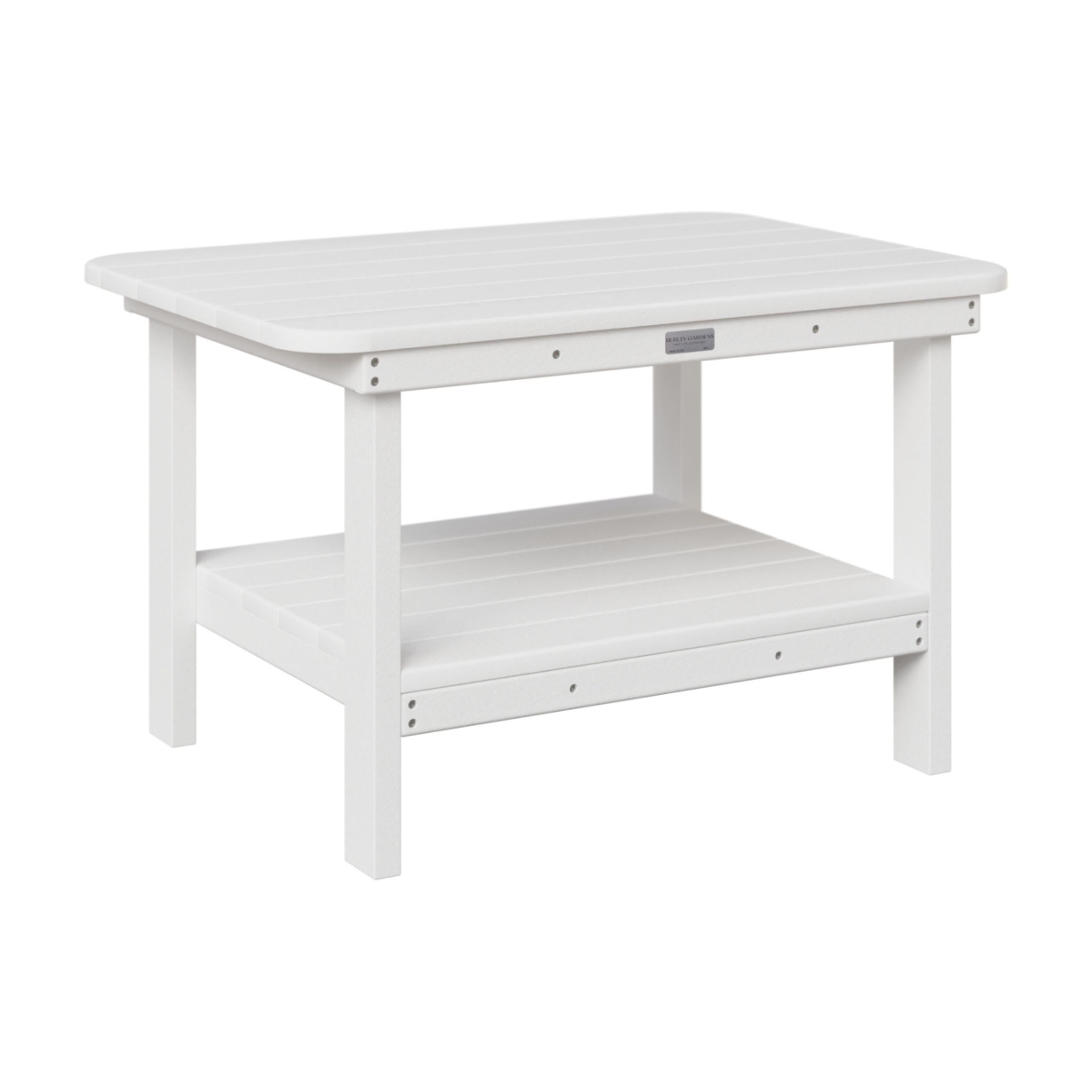 Berlin Gardens Outdoor Poly Lumber Rectangle Coffee Table