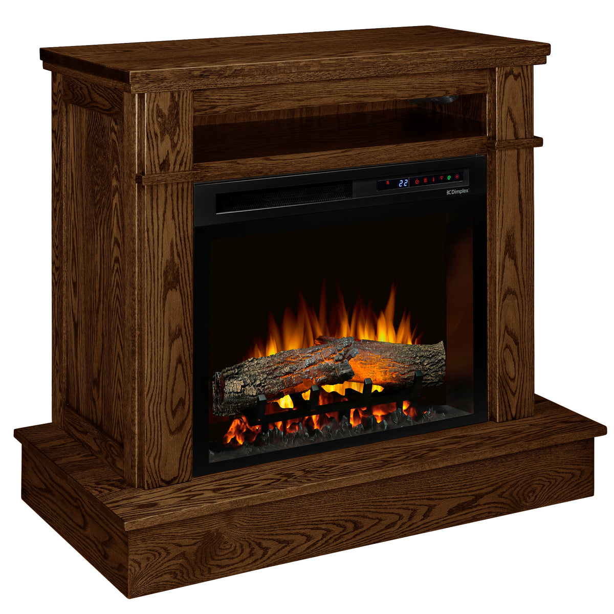 Winchester Wall Fireplace in Asbury Stain