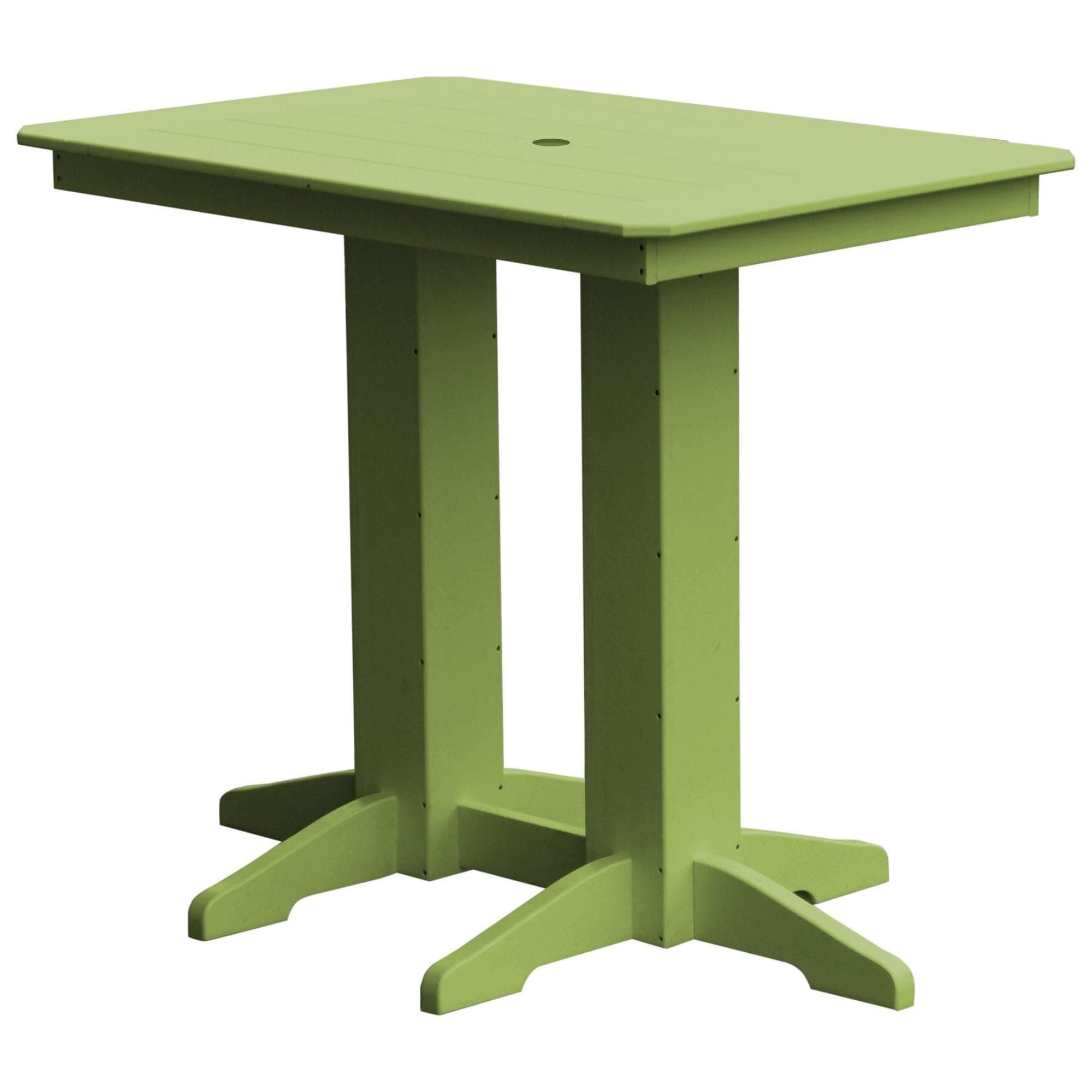 Keystone Amish Co. Bar Height Poly Outdoor Dining Table