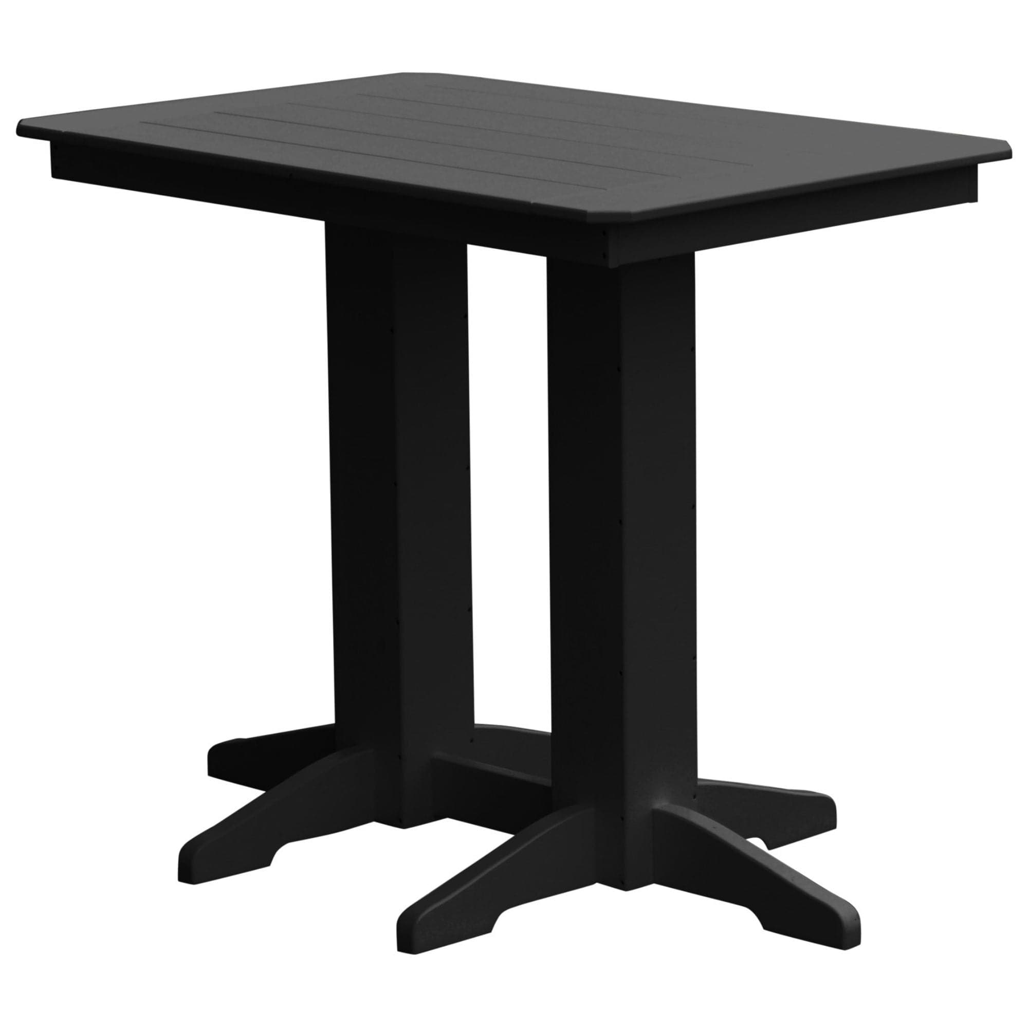 Keystone Amish Co. Bar Height Poly Outdoor Dining Table