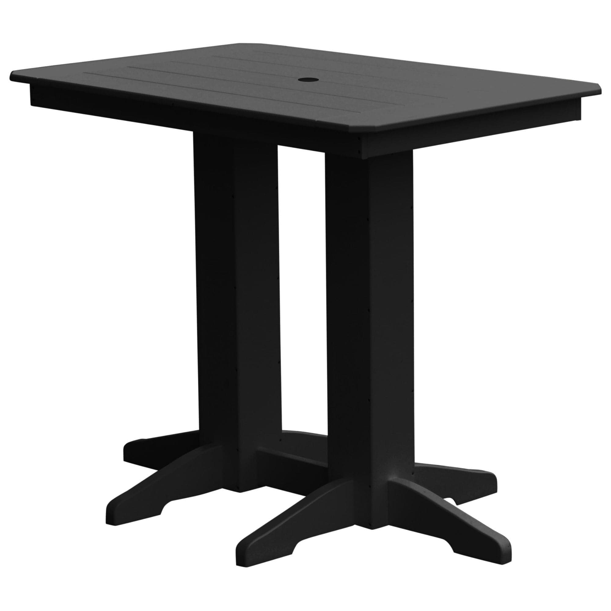 Keystone Amish Co. Bar Height Poly Outdoor Dining Table