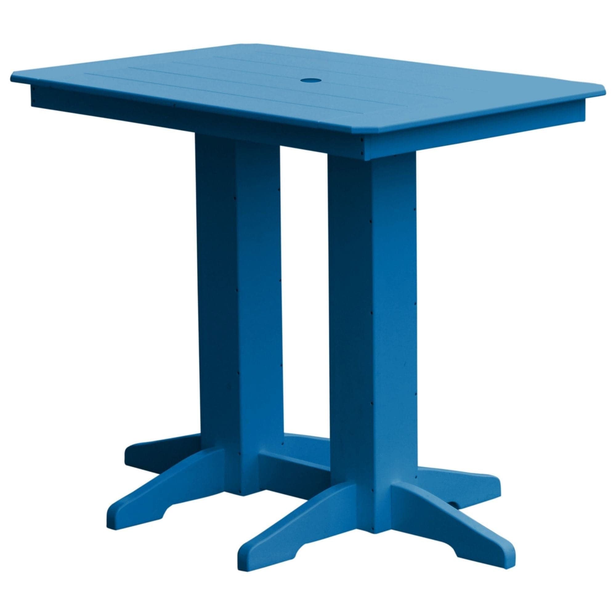 Keystone Amish Co. Bar Height Poly Outdoor Dining Table