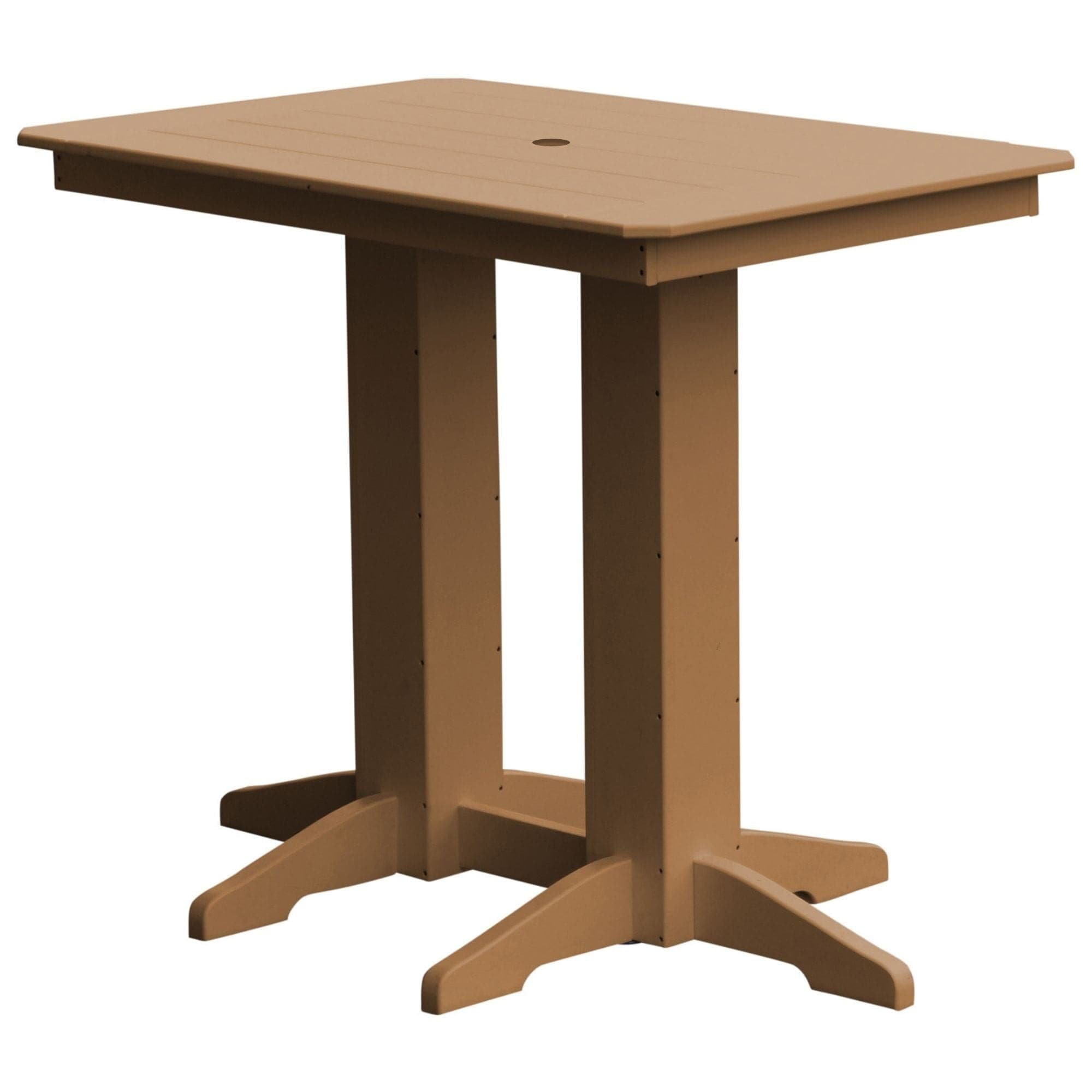 Keystone Amish Co. Bar Height Poly Outdoor Dining Table