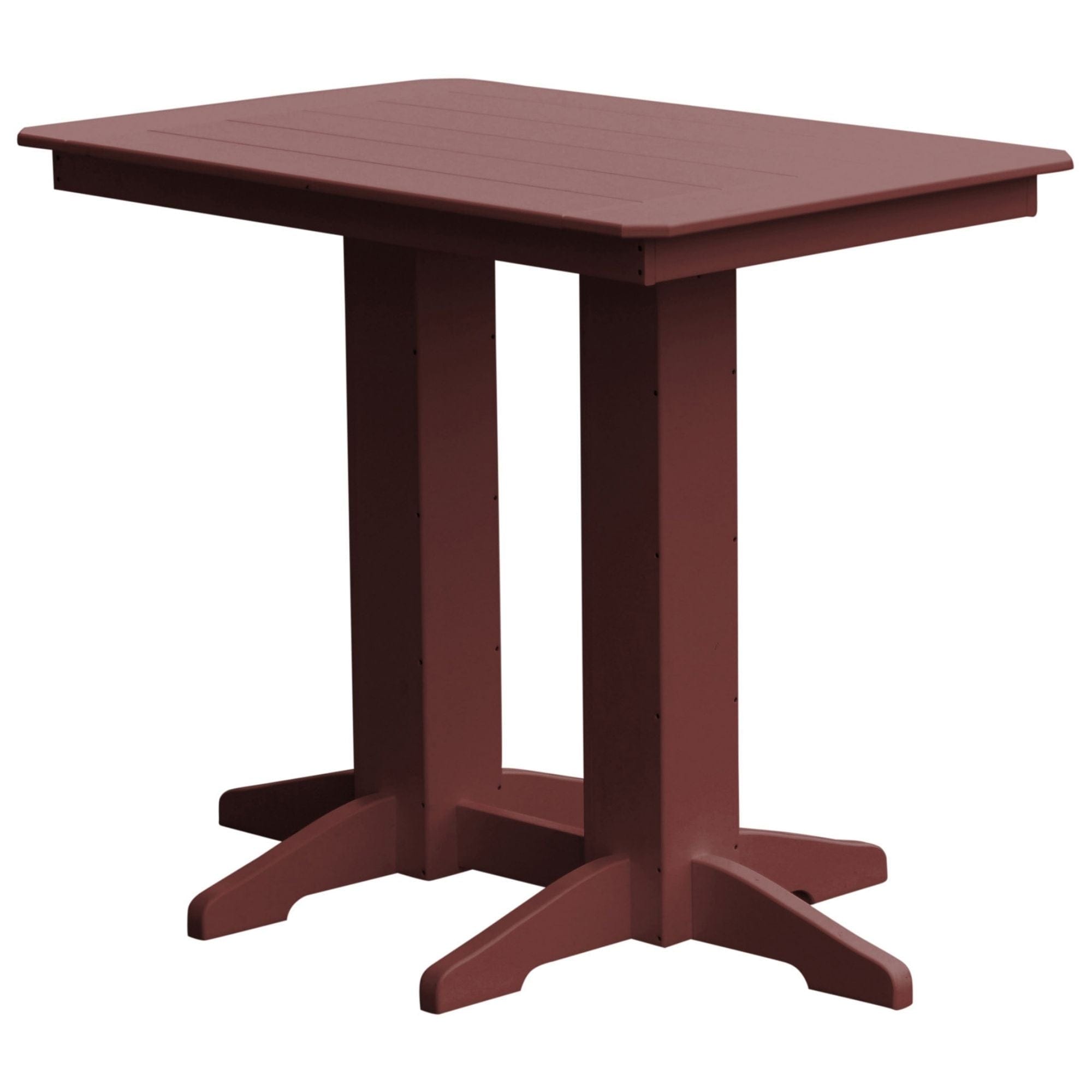 Keystone Amish Co. Bar Height Poly Outdoor Dining Table