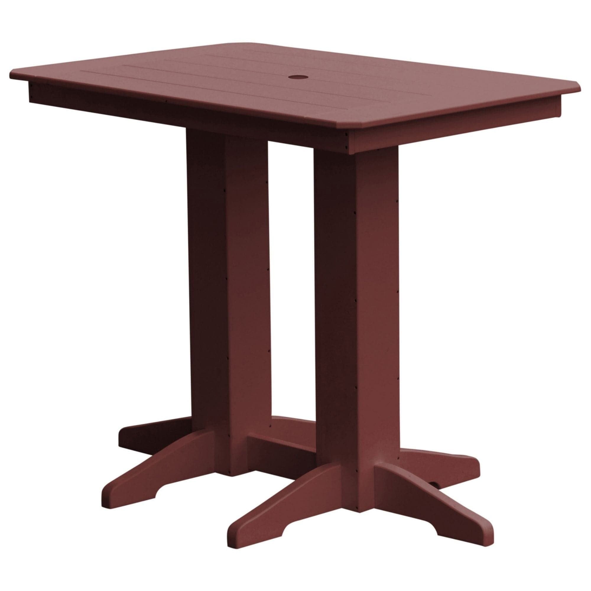 Keystone Amish Co. Bar Height Poly Outdoor Dining Table