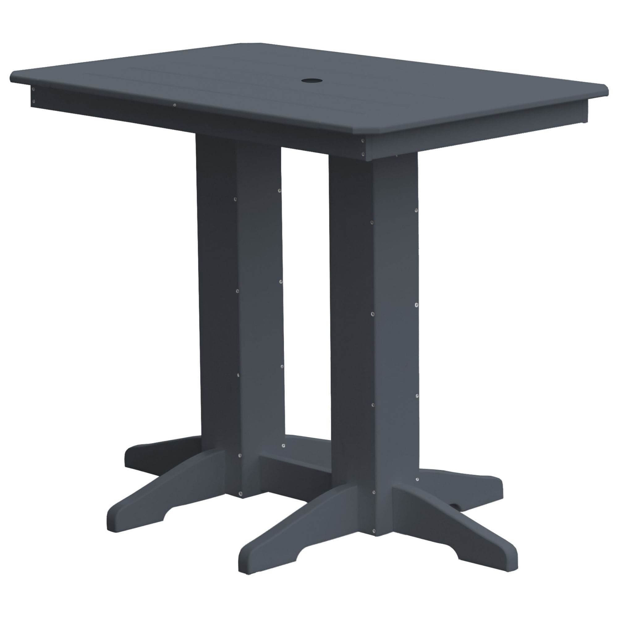 Keystone Amish Co. Bar Height Poly Outdoor Dining Table