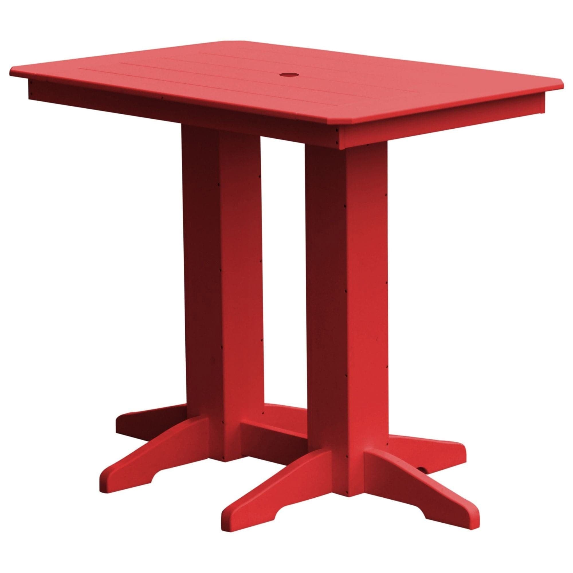 Keystone Amish Co. Bar Height Poly Outdoor Dining Table