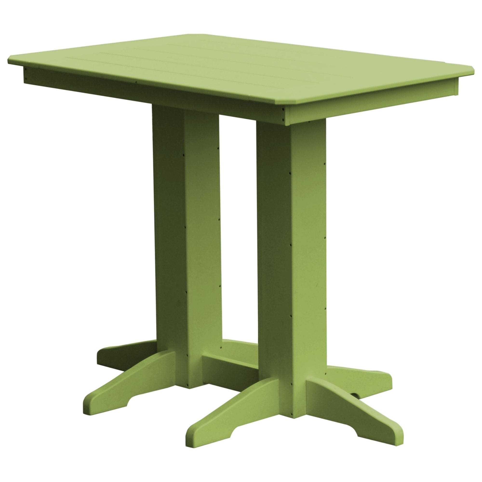 Keystone Amish Co. Bar Height Poly Outdoor Dining Table
