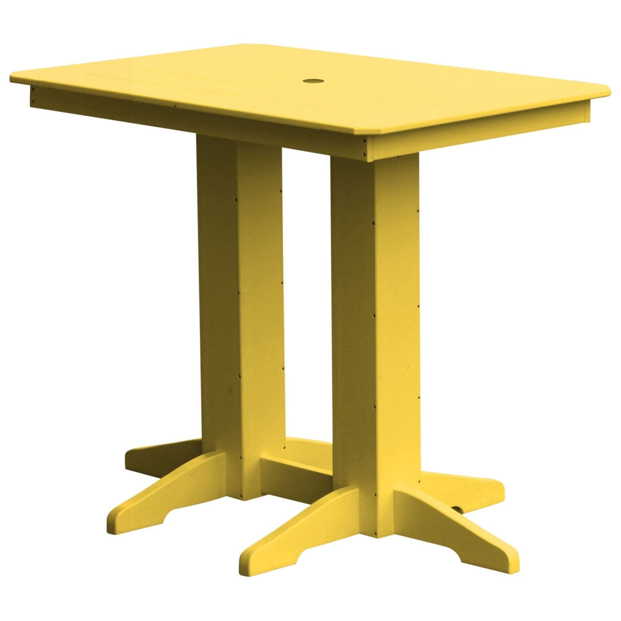 Keystone Amish Co. Bar Height Poly Outdoor Dining Table