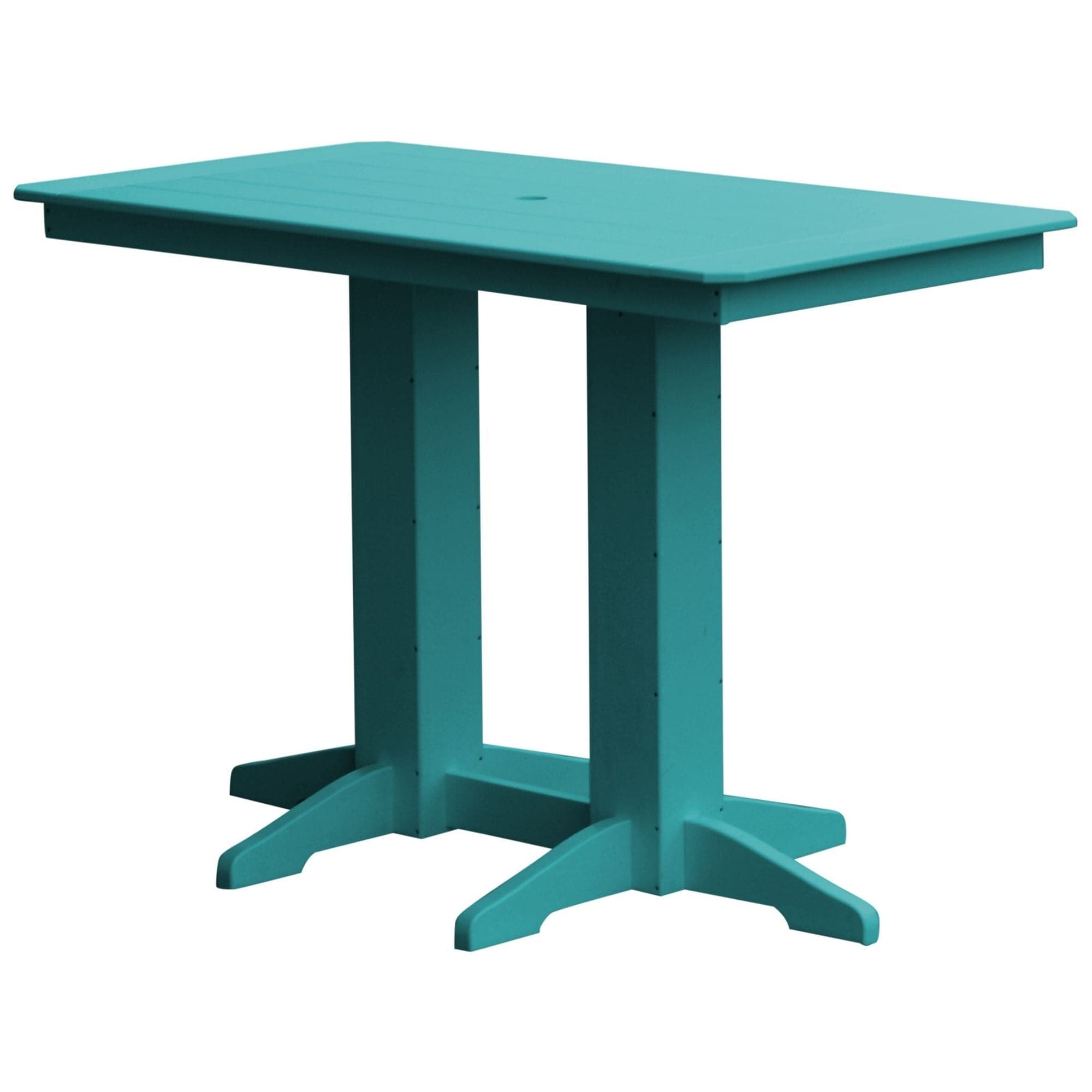 Keystone Amish Co. Bar Height Poly Outdoor Dining Table
