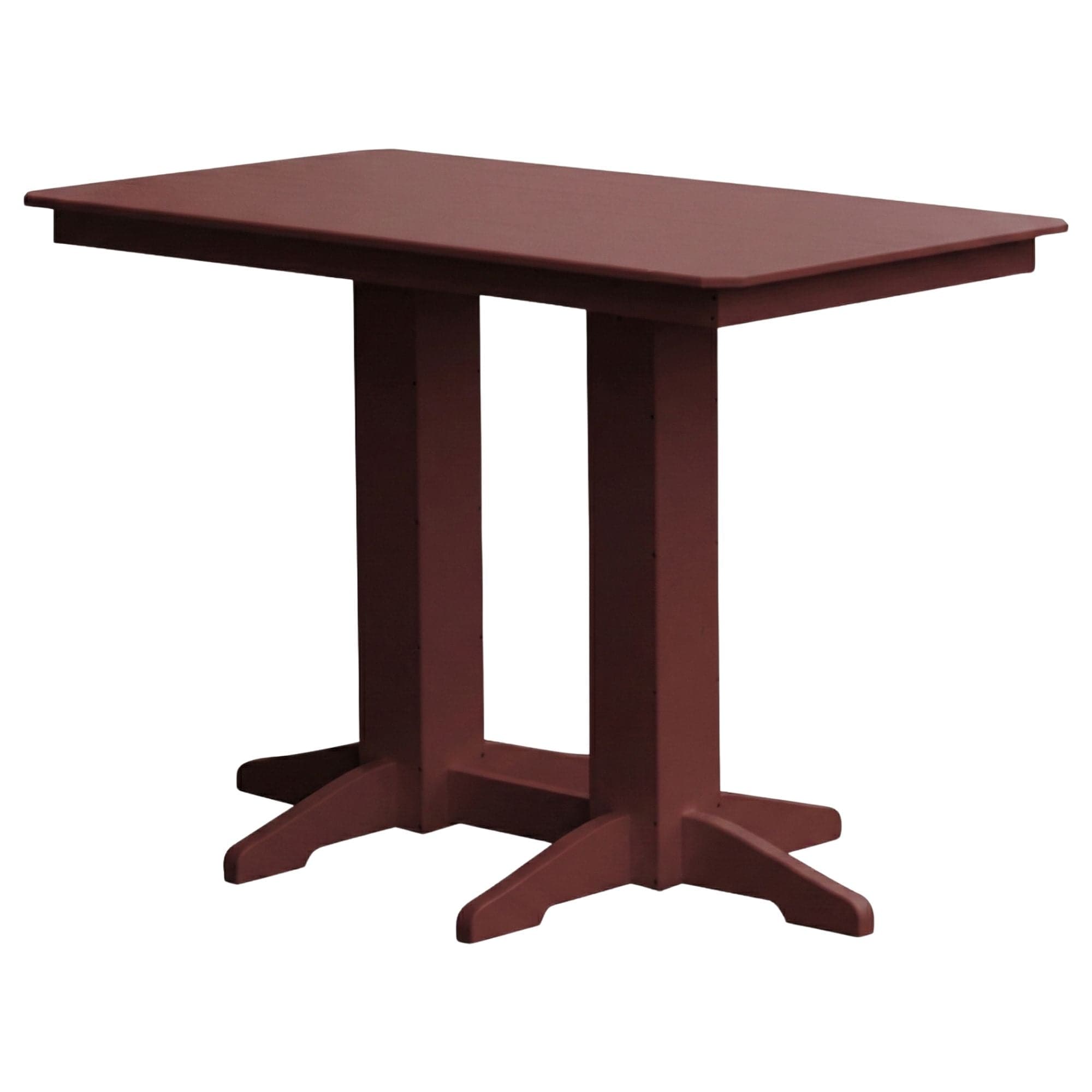 Keystone Amish Co. Bar Height Poly Outdoor Dining Table