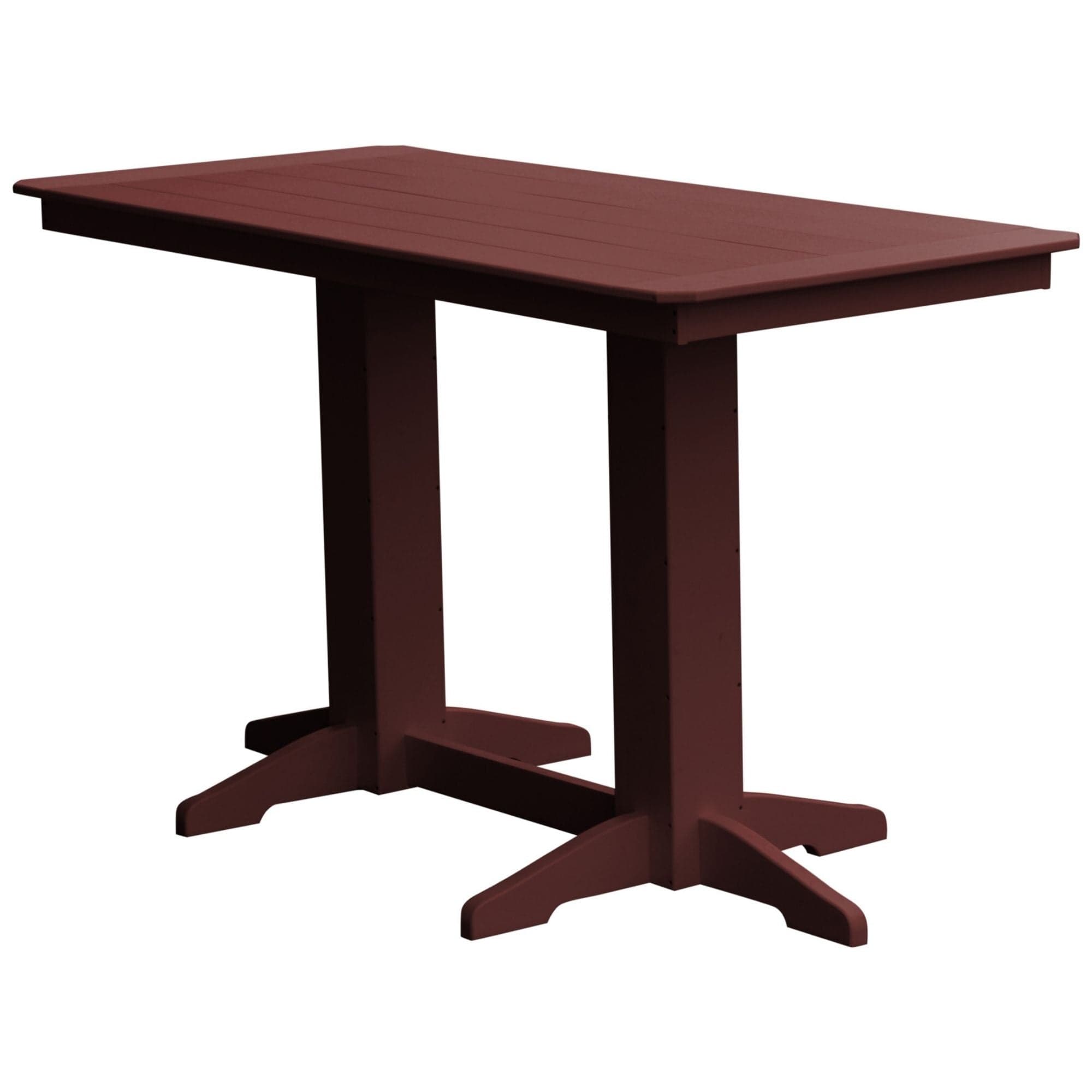 Keystone Amish Co. Bar Height Poly Outdoor Dining Table