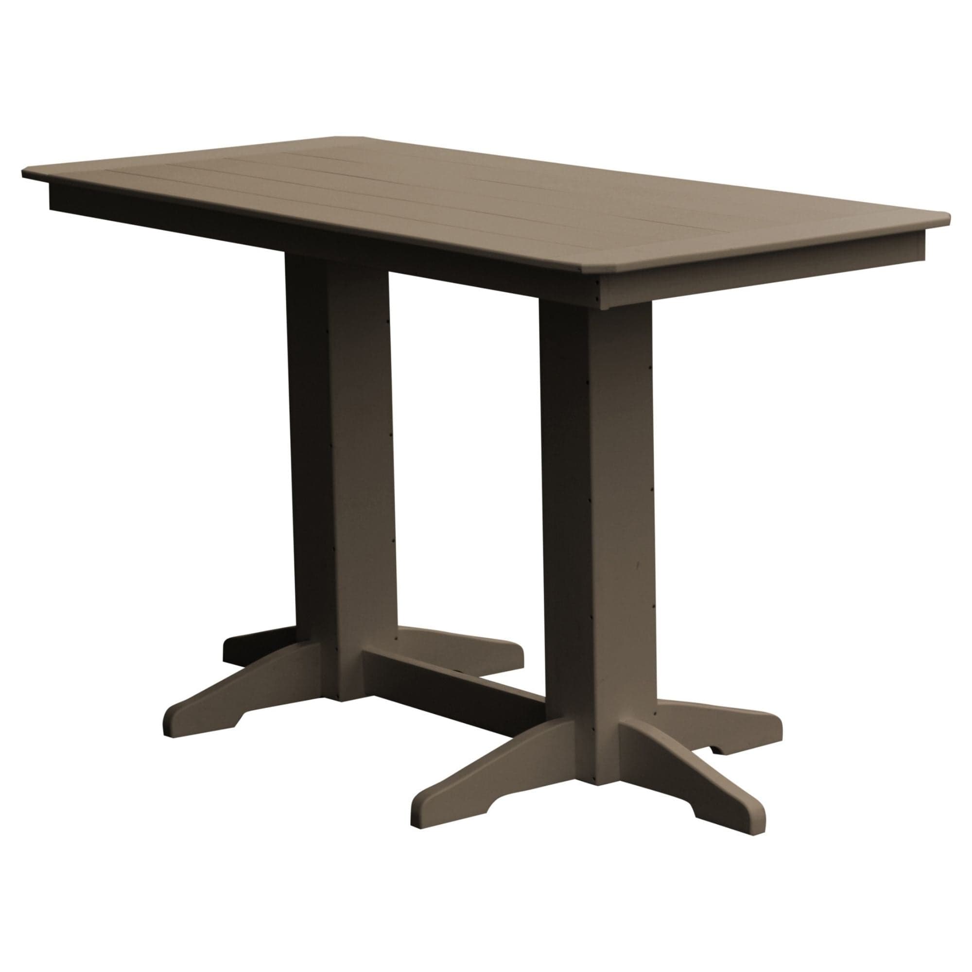 Keystone Amish Co. Bar Height Poly Outdoor Dining Table