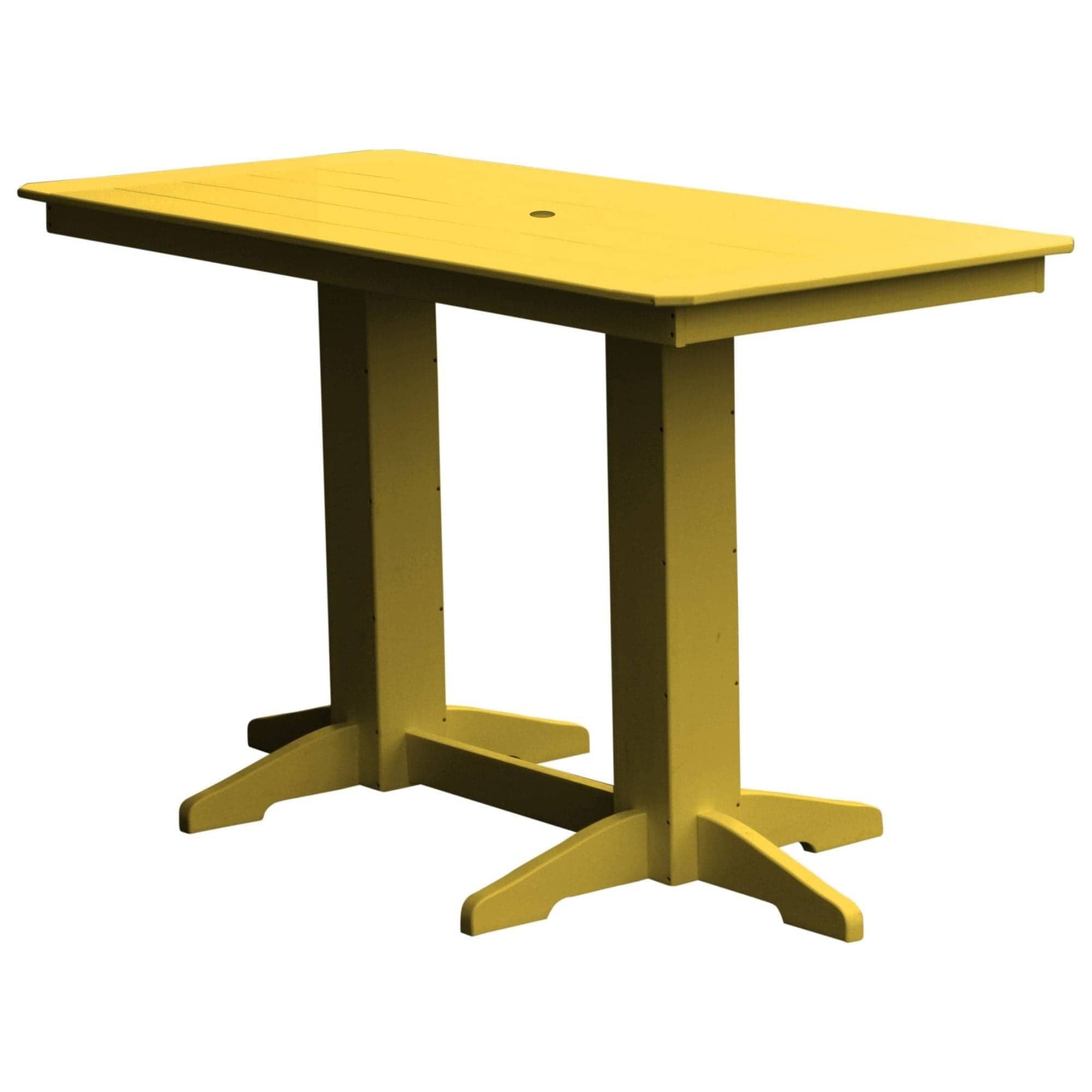 Keystone Amish Co. Bar Height Poly Outdoor Dining Table