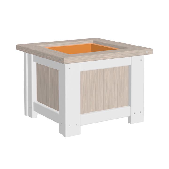 LuxCraft Square Poly Lumber Planter