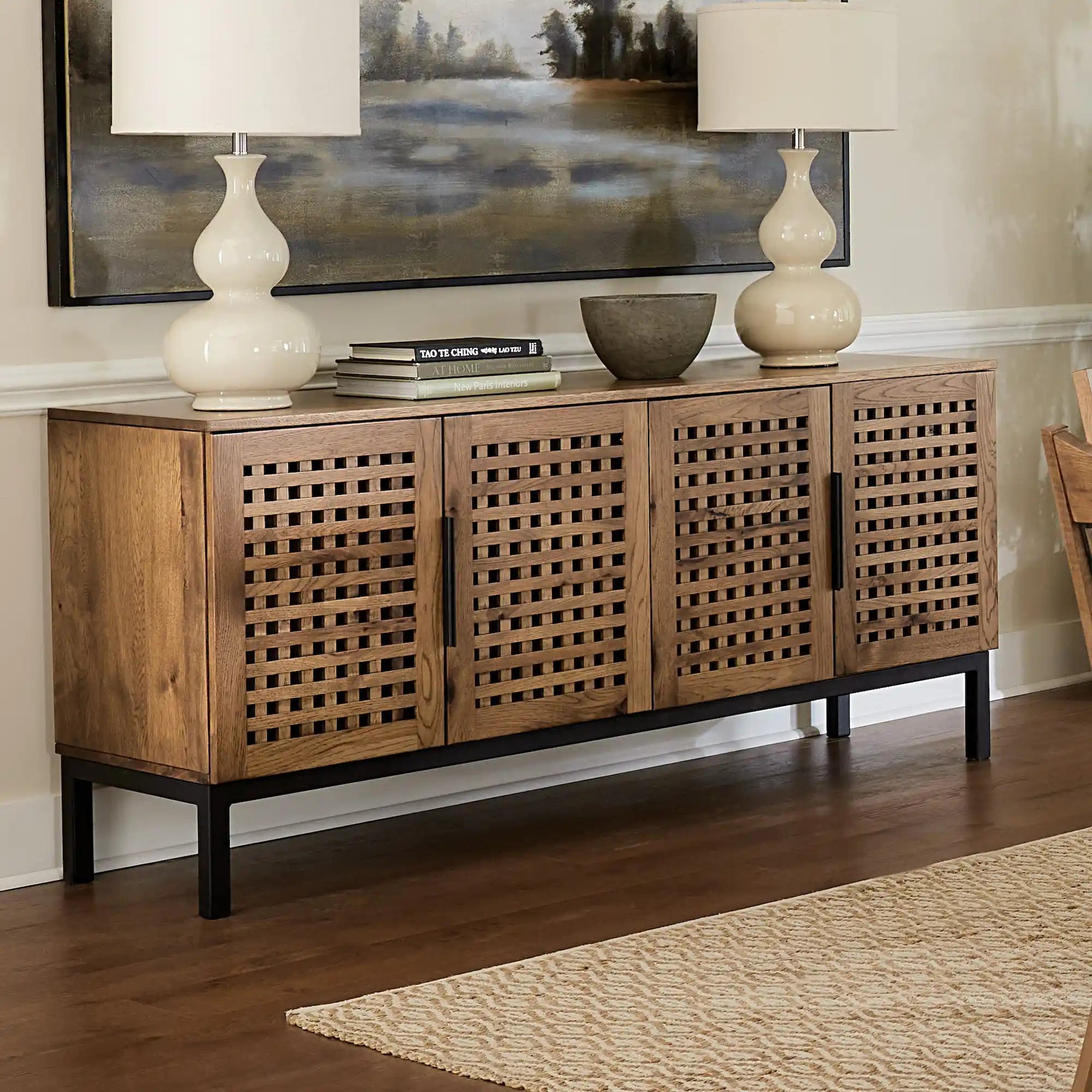Hoosier Timbercraft Bracken Hickory Sideboard Server – Amish Lane