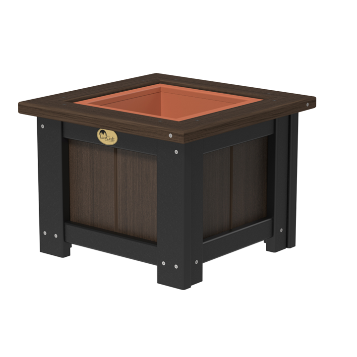 LuxCraft Square Poly Lumber Planter