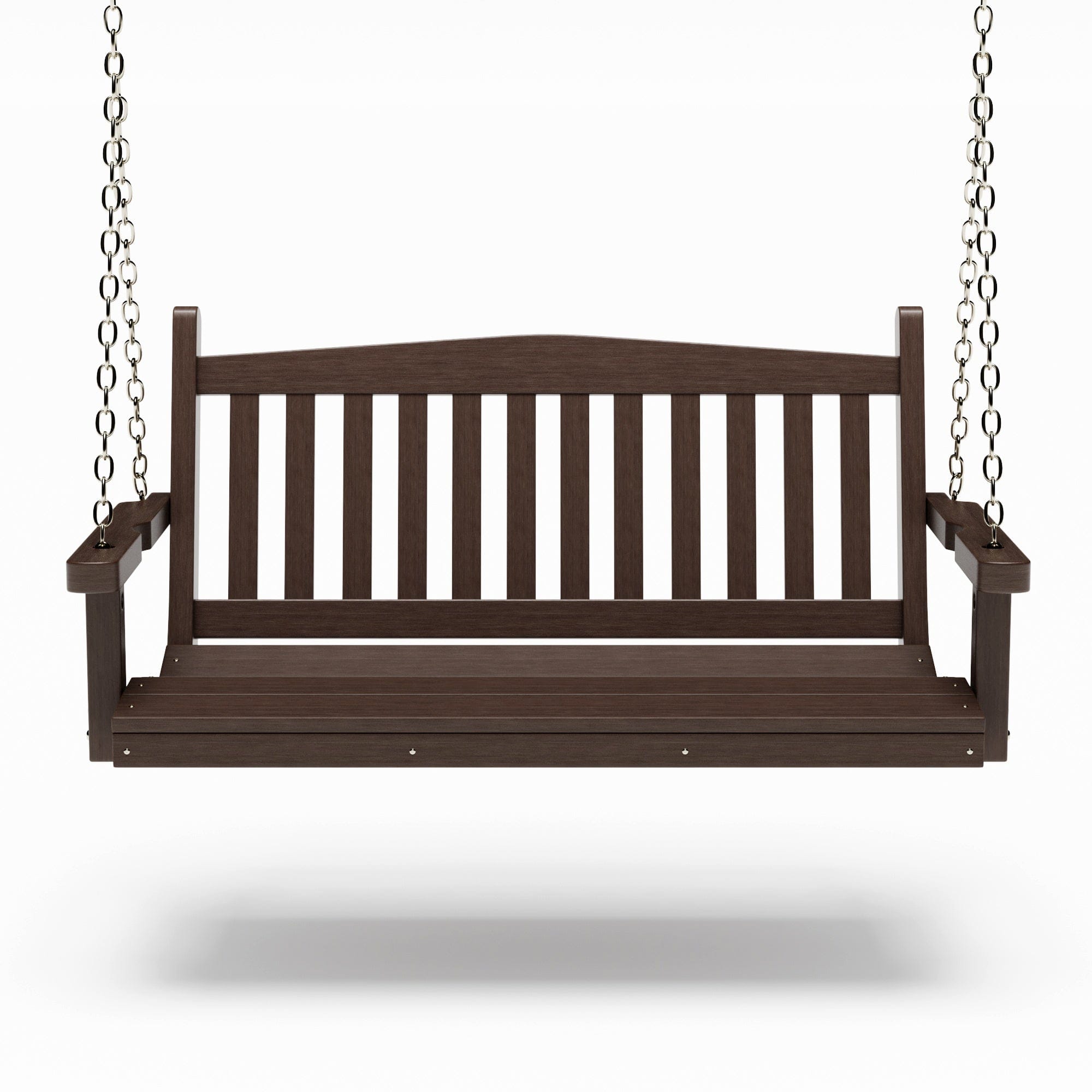 SimplyPoly Amish Made Mission Recycled Plastic Porch Swing