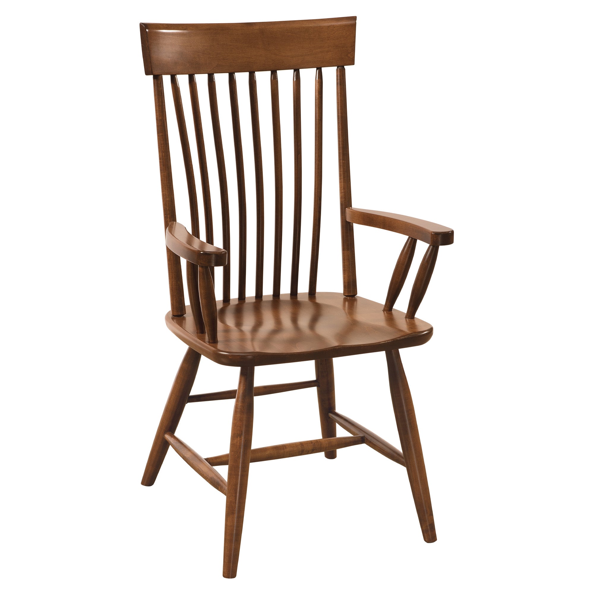Hoosier Timbercraft Butler Wood Arm Chair