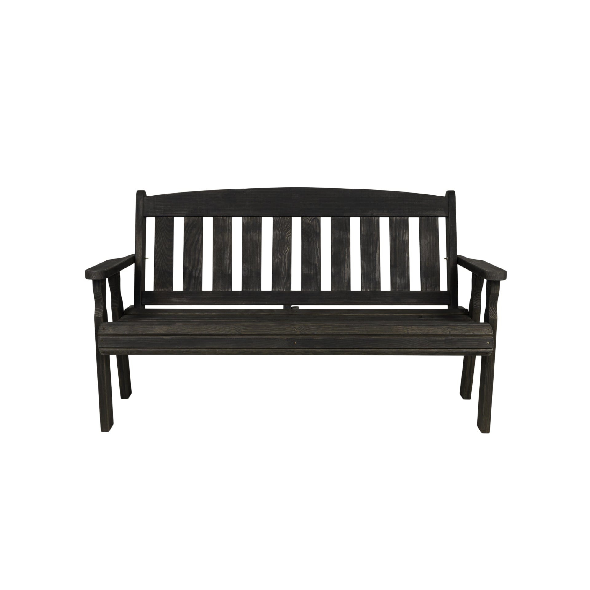 Amish Casual Mission Wooden Outdoor Bench