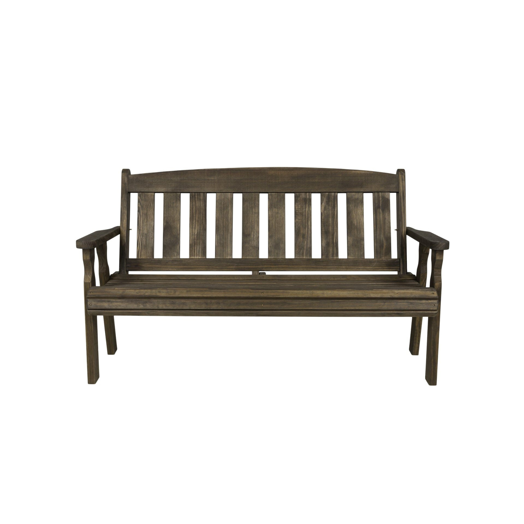 Amish Casual Mission Wooden Outdoor Bench