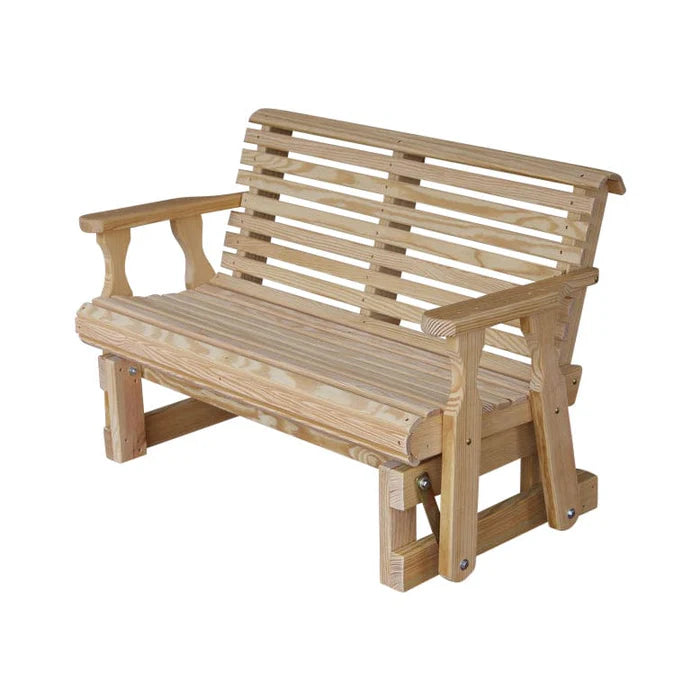Amish Casual Heavy Duty Roll Back Porch Glider