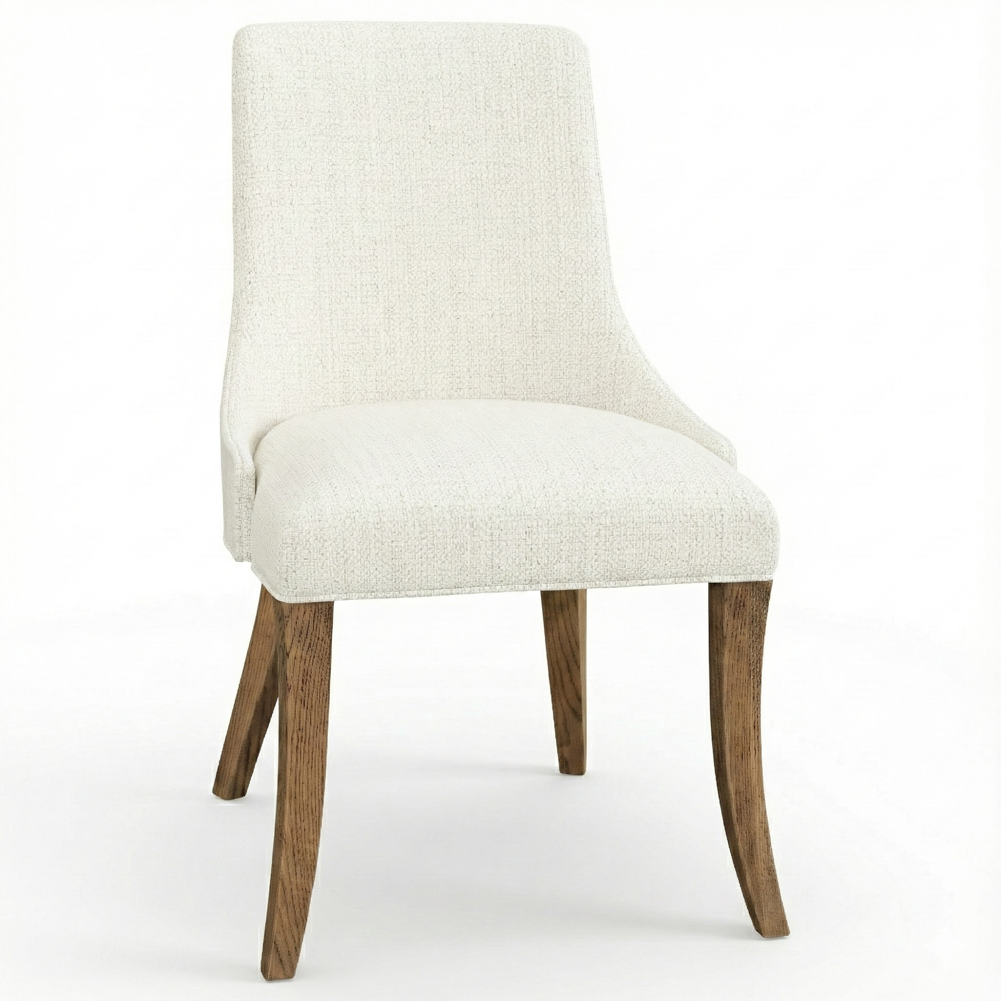 Fairfield Chair in Oak with American Antique Stain and Knit fabric