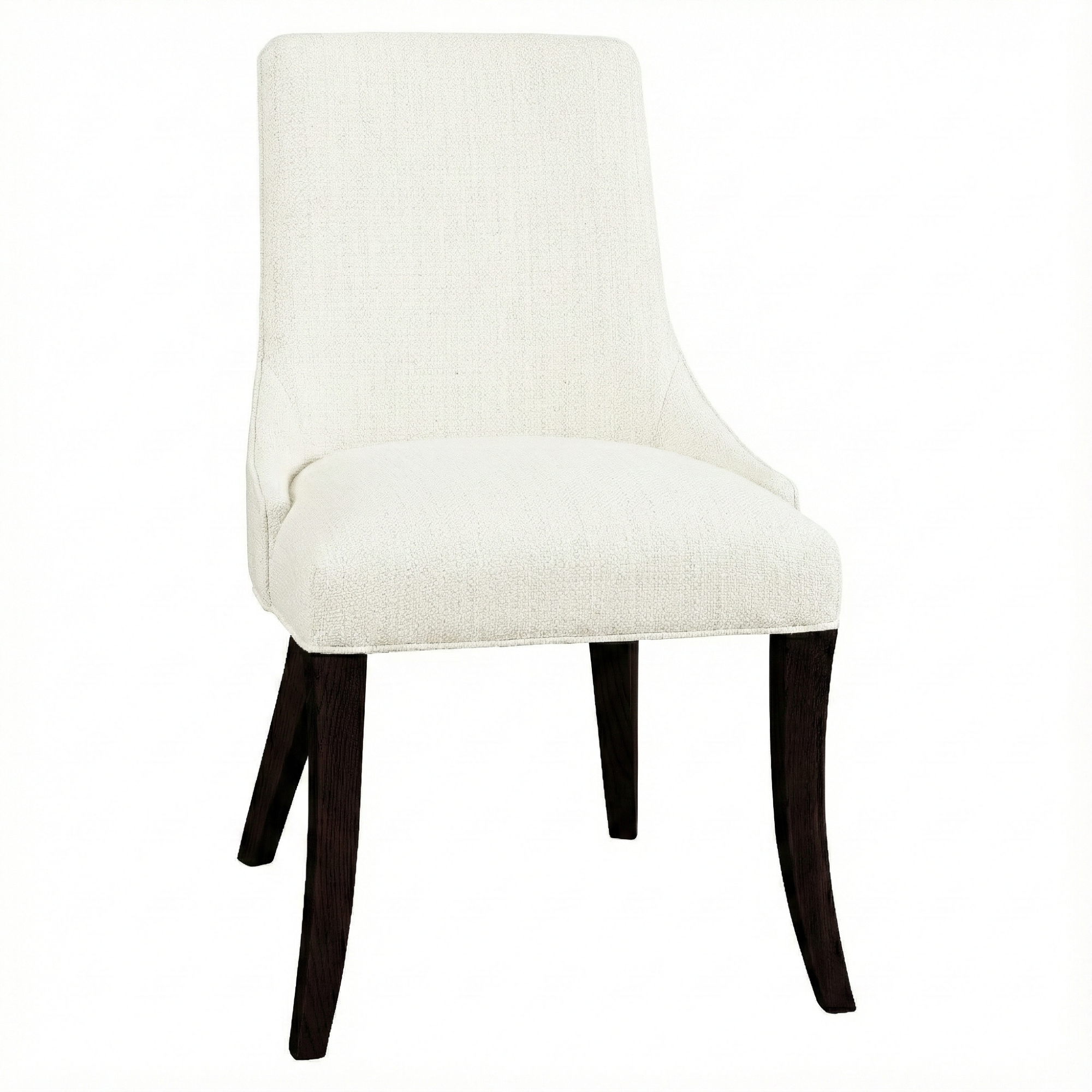 Fairfield Chair in Oak with Ebony Stain and Knit fabric