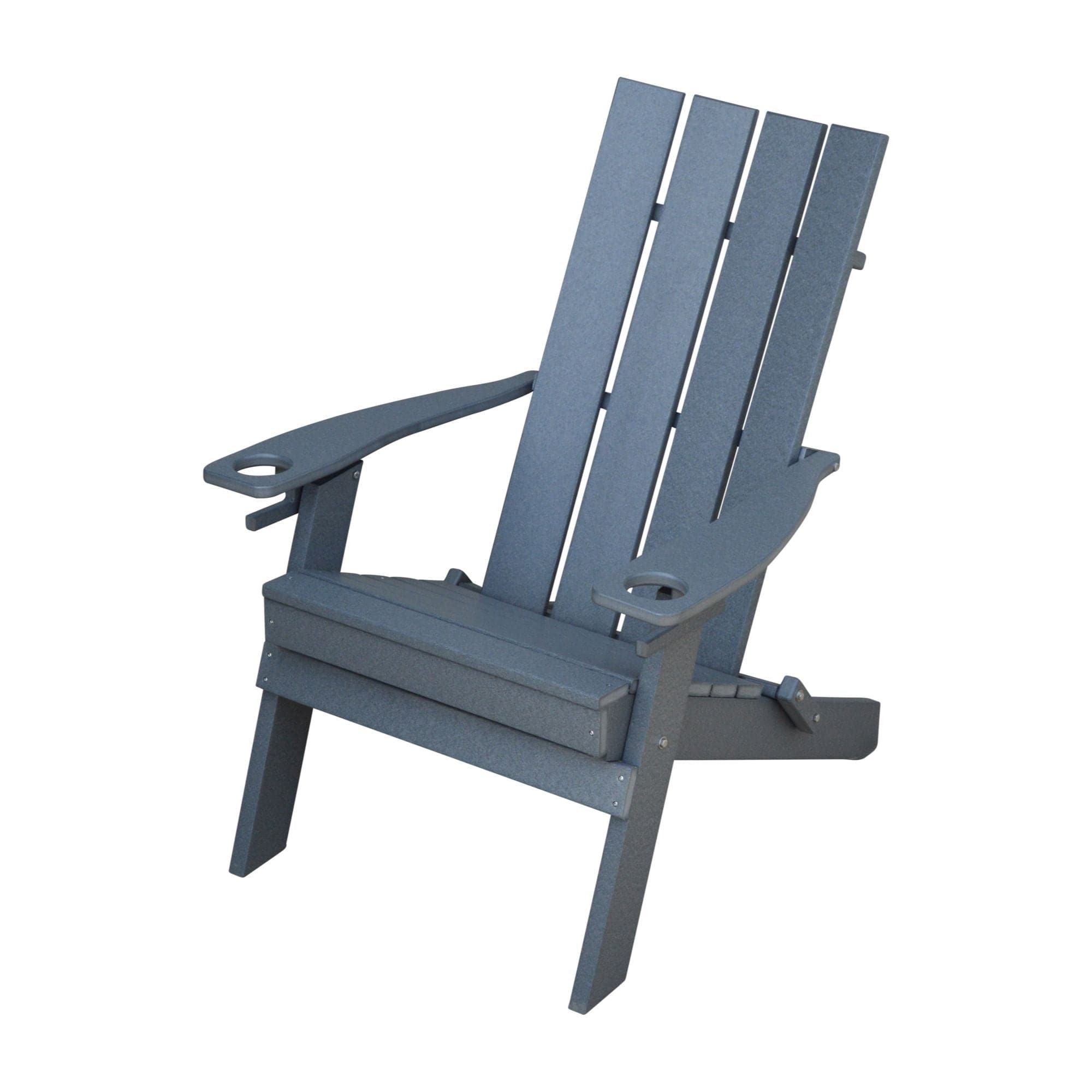 Keystone Amish Co. Modern Poly Lumber Folding Adirondack Chair